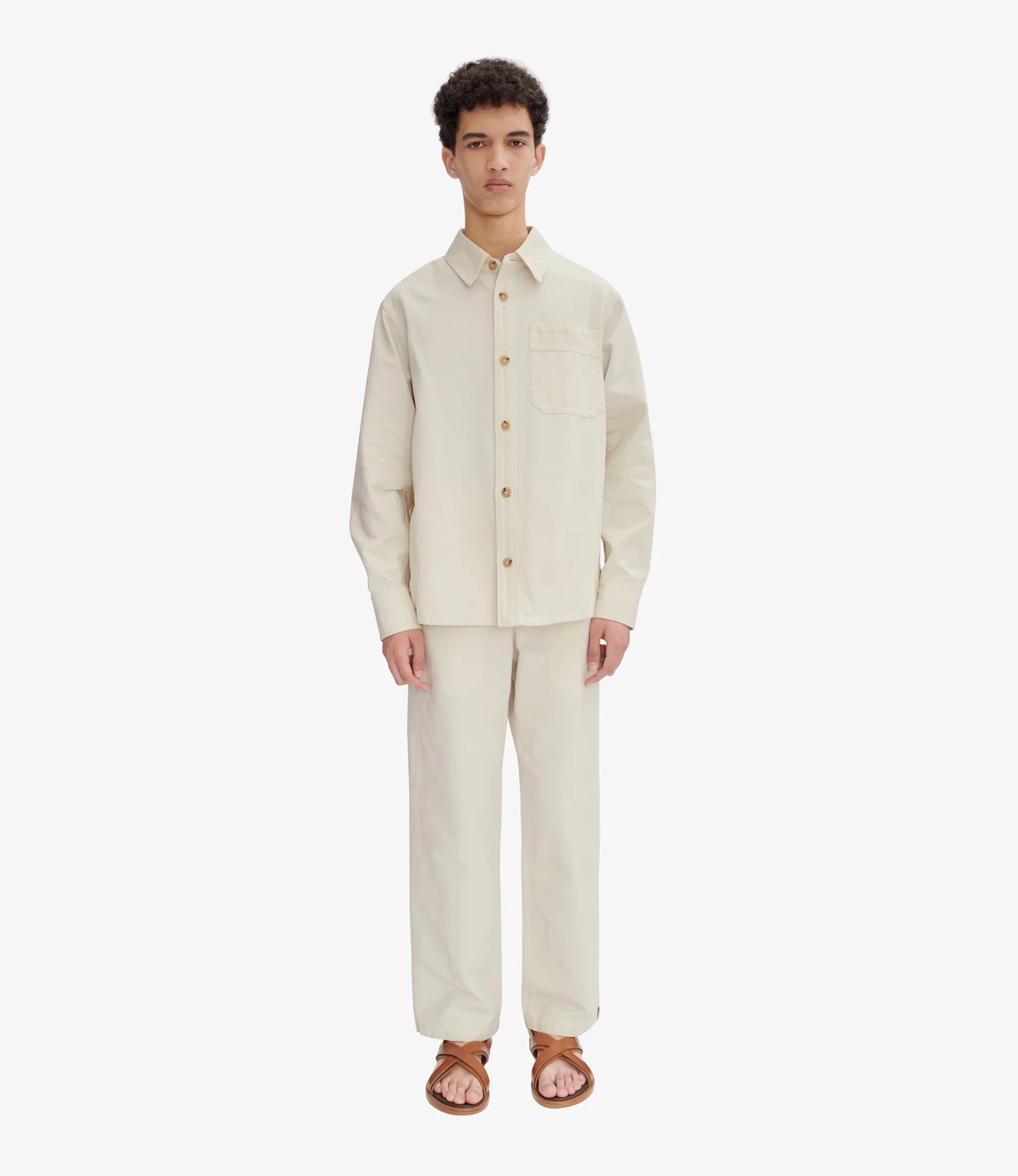 A.P.C. Basil Overshirt - Off White - Image 3