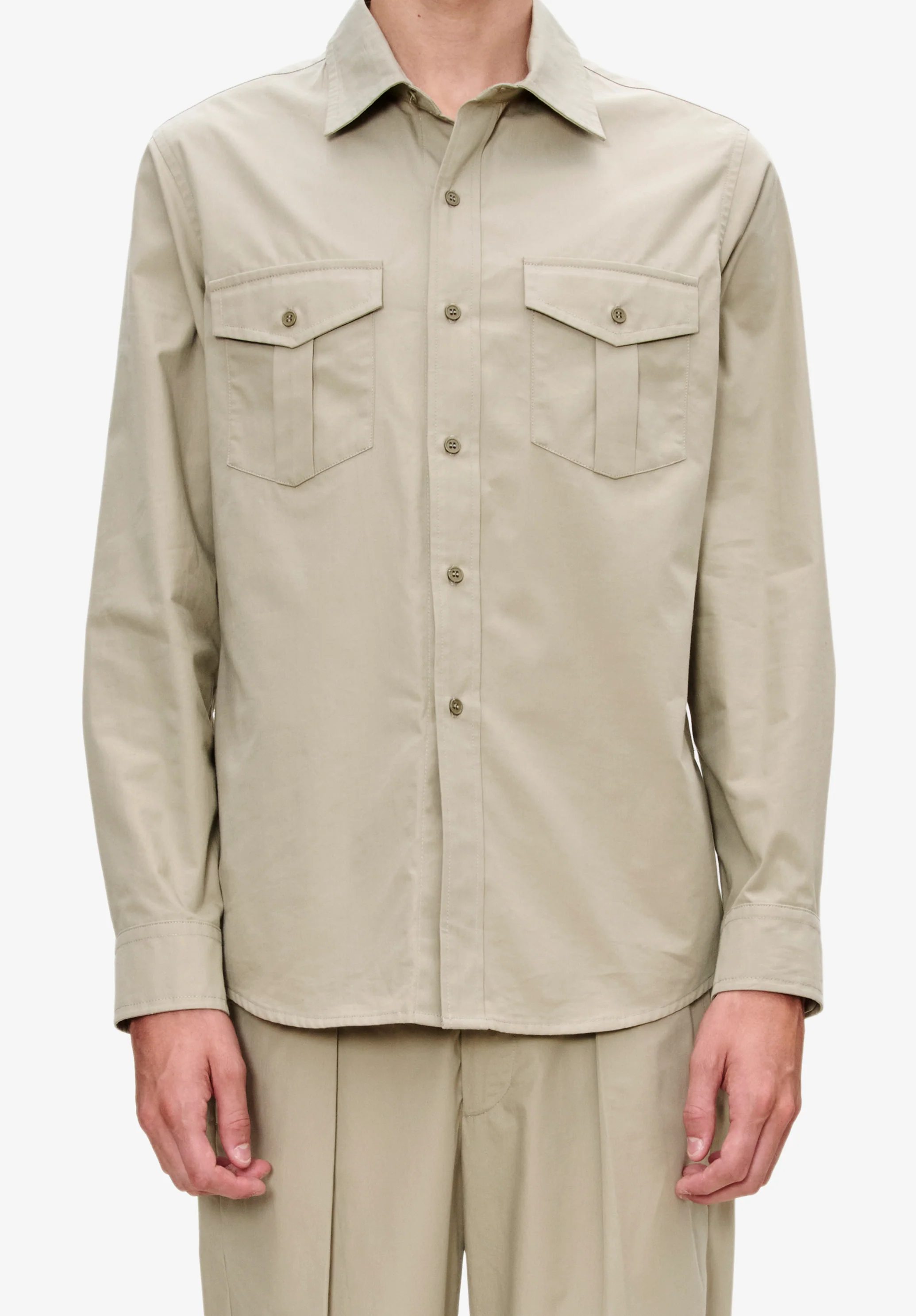 A.P.C. Warren Shirt - Sage - Image 3