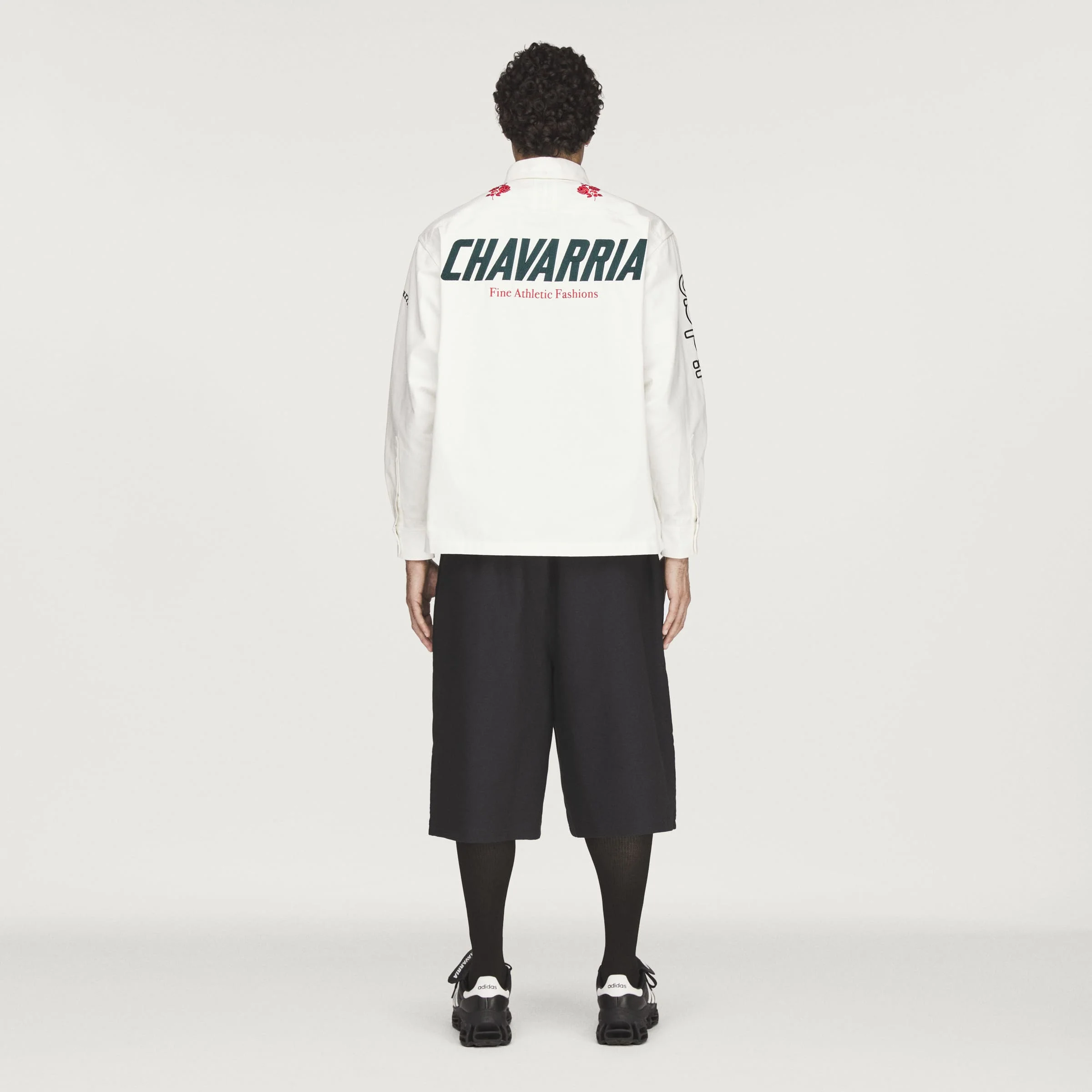 Adidas Originals x Willy Chavarria WC Button Up Shirt - Off White - Image 3