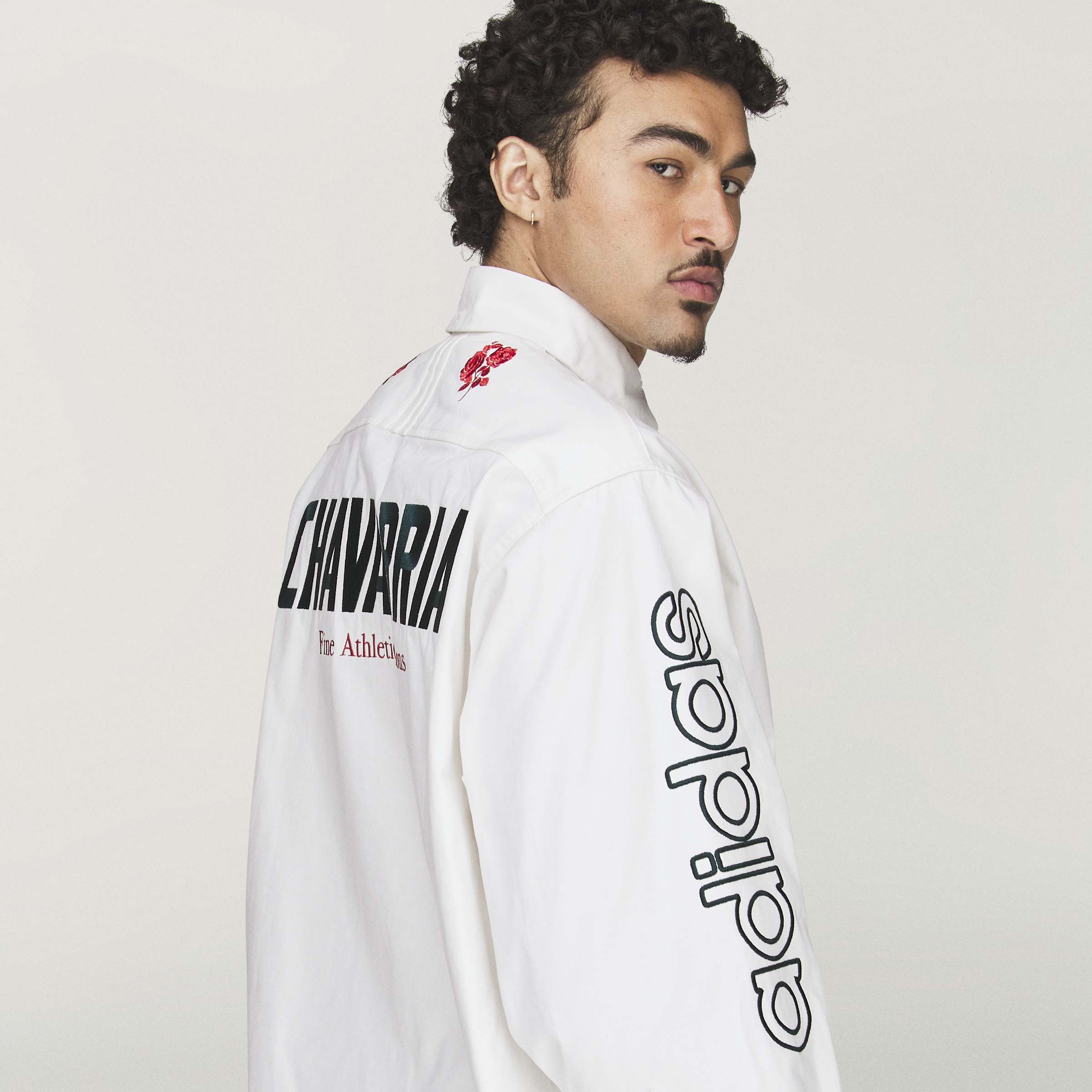 Adidas Originals x Willy Chavarria WC Button Up Shirt - Off White - Image 6