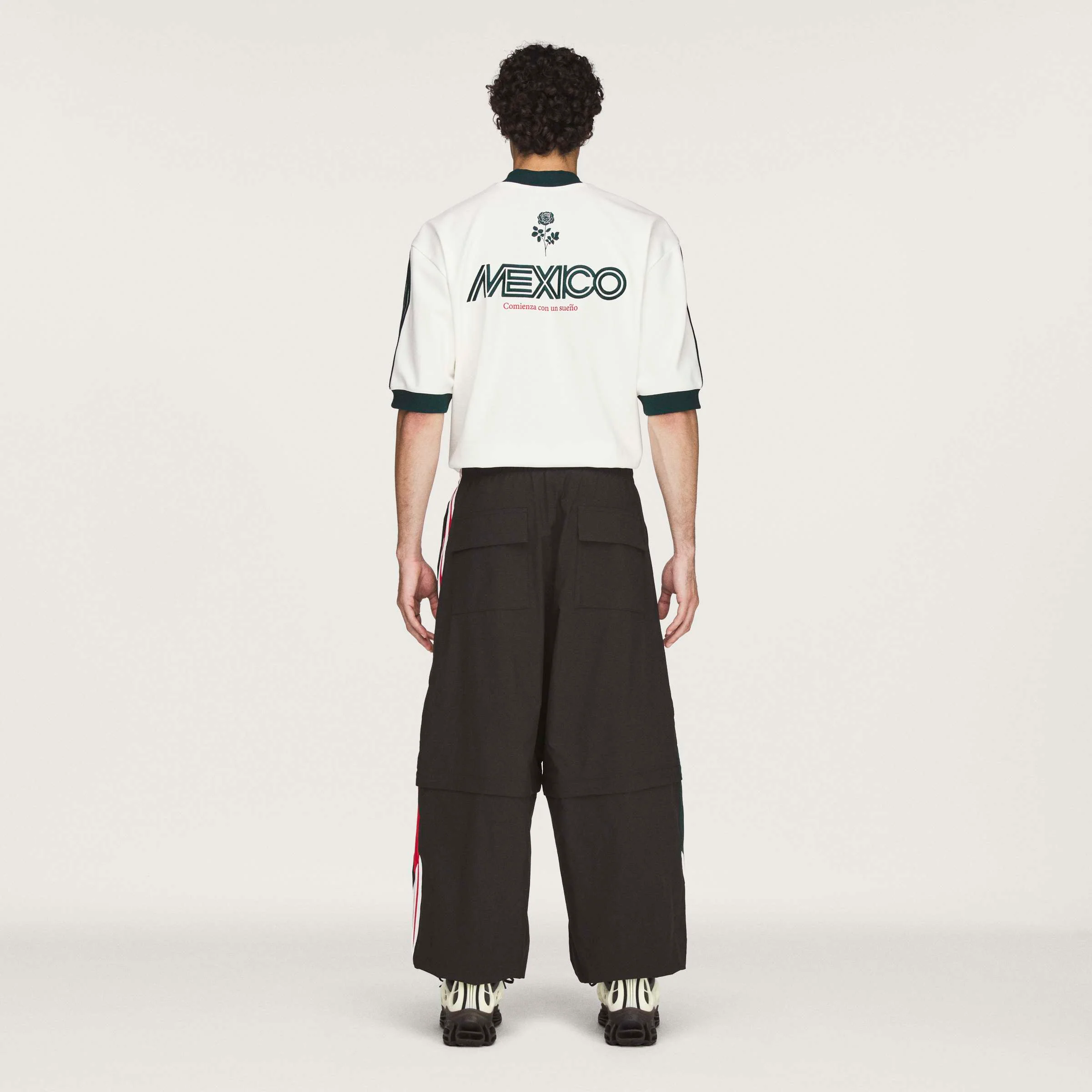 Adidas Originals x Willy Chavarria WC CDM Woven Track Pants - Black - Image 3