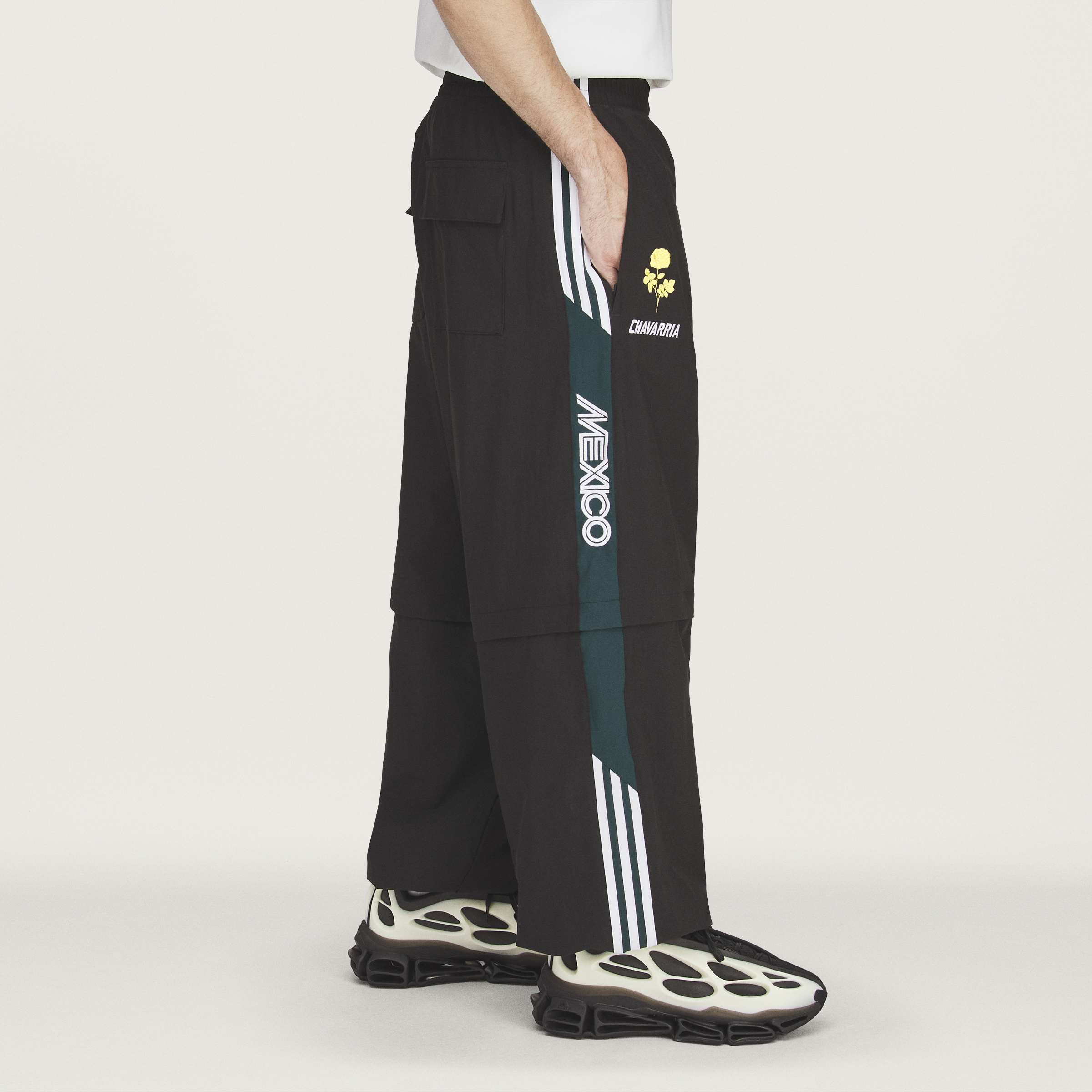 Adidas Originals x Willy Chavarria WC CDM Woven Track Pants - Black - Image 4