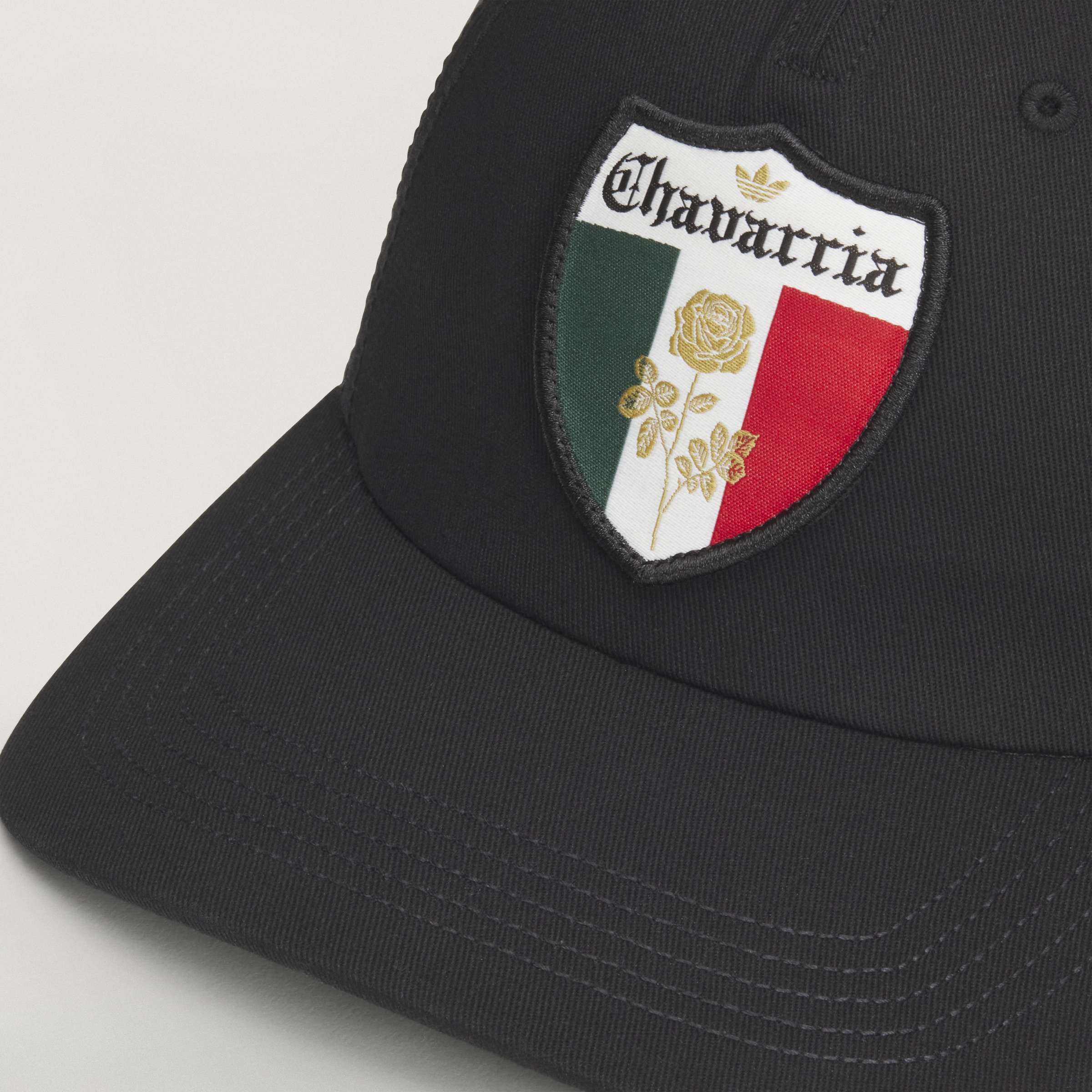 Adidas Originals x Willy Chavarria WC Crest Logo Hat - Black - Image 4