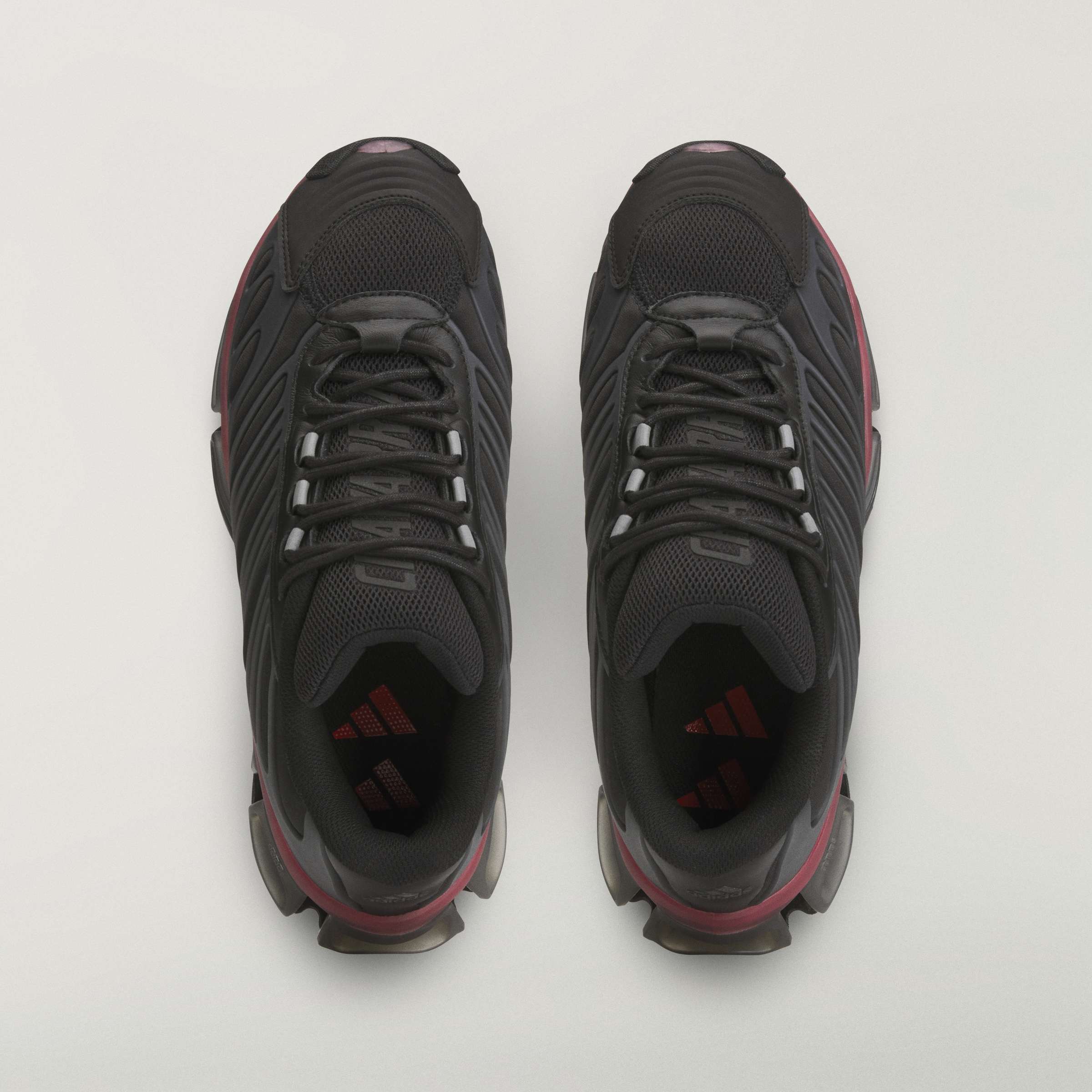 Adidas Originals x Willy Chavarria WC Megaride AG XL - Core Black/Core Black/Red - Image 4