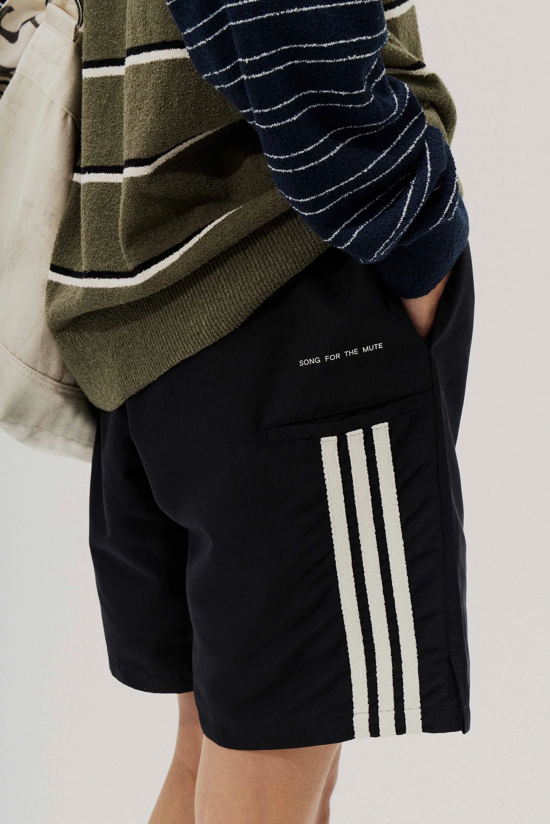 Adidas x Song For The Mute ADI007 Shorts - Black - Image 5