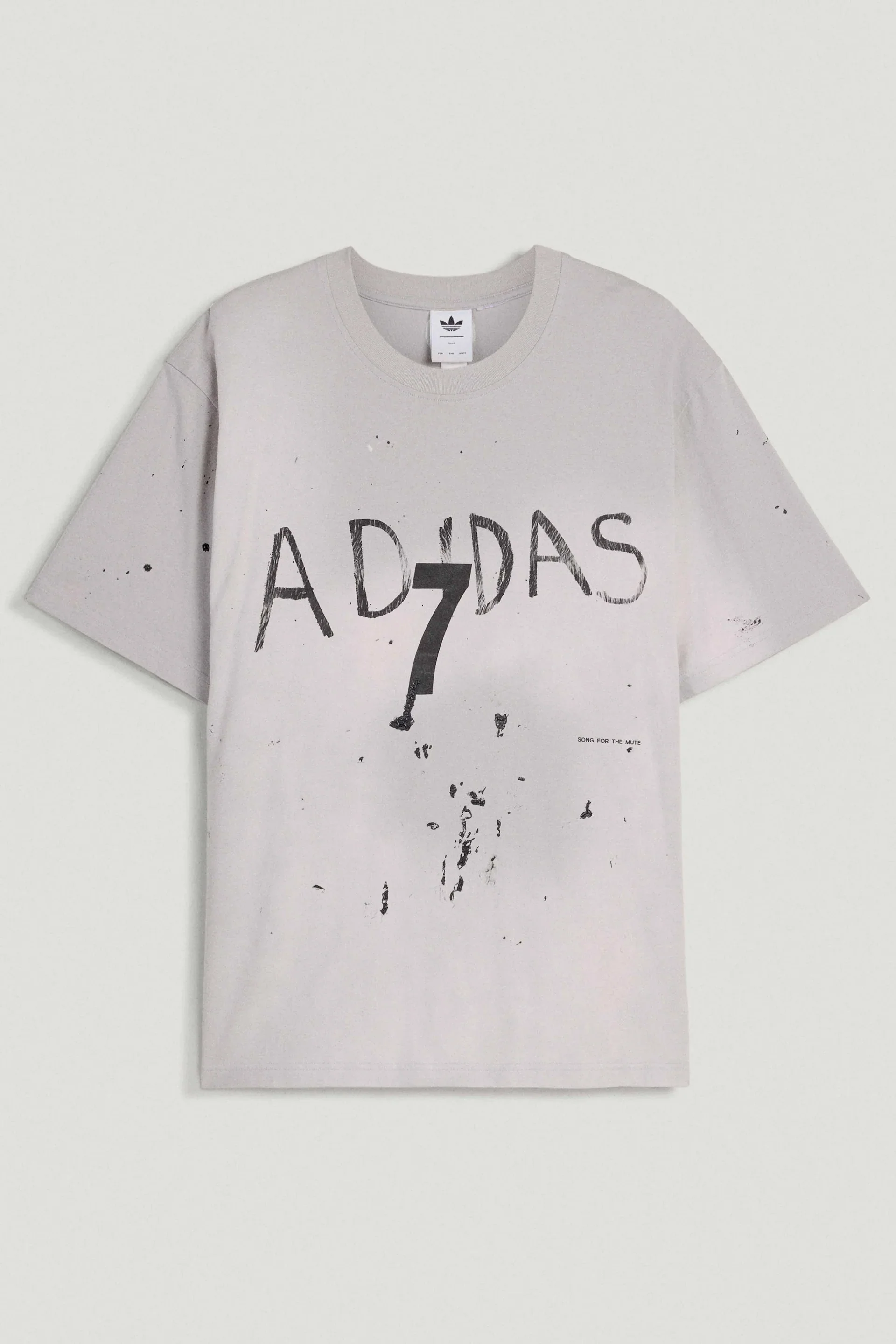 Adidas x Song For The Mute ADI007 Tee - Grey - Image 5