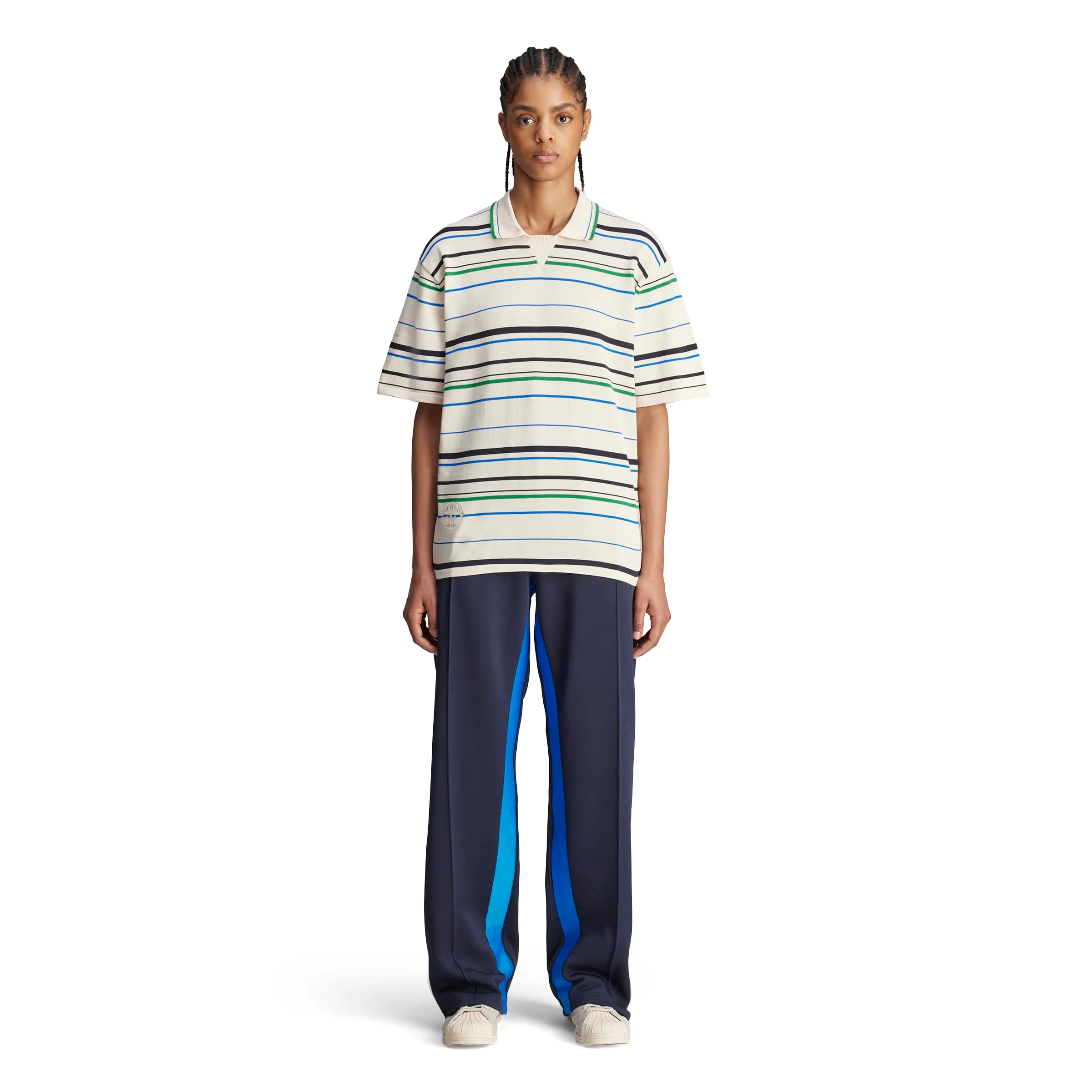 Adidas x Wales Bonner WB Knit Polo - White - Image 5