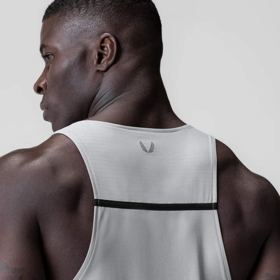 ASRV 3D-Lite® 2.0 Lycra® Singlet Tank - Slate Grey - Image 3
