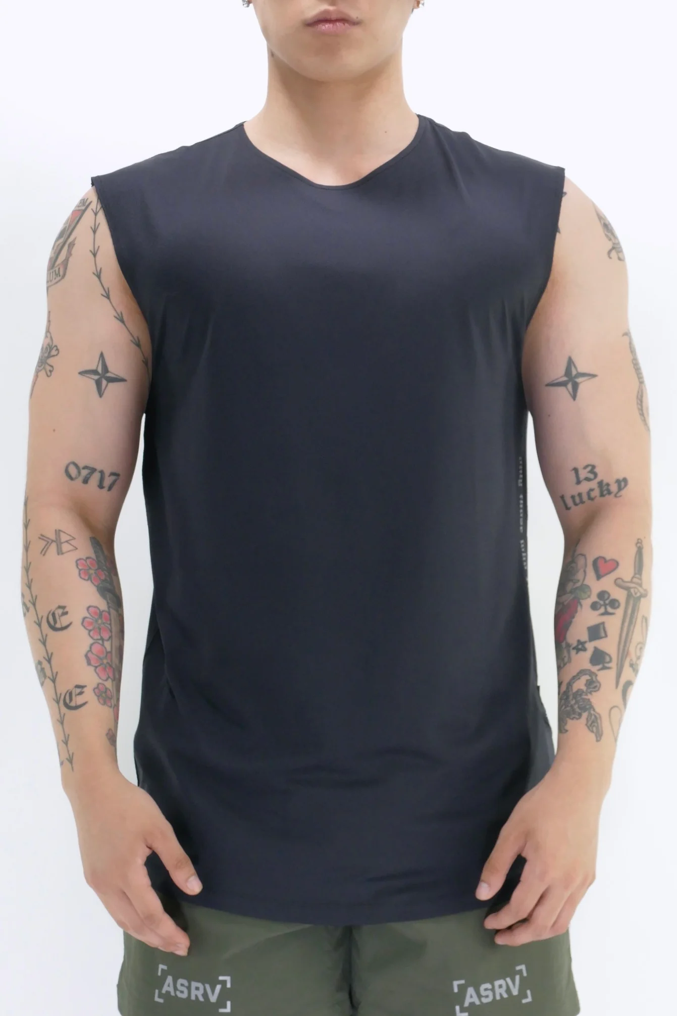 ASRV AerosilverĀ® Cutoff "OTWR" Tank - Black