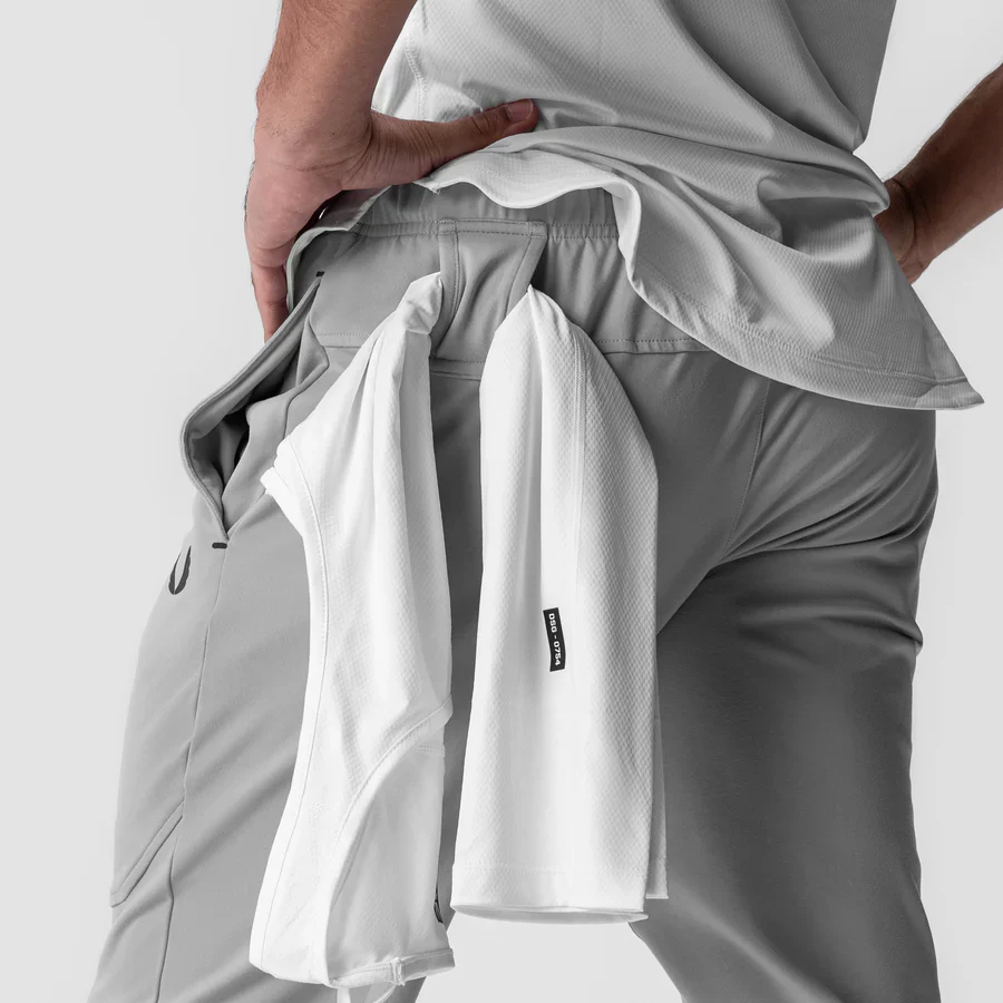 ASRV Performance Fleece Jogger - Slate Grey - Image 3