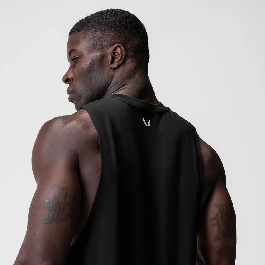 ASRV Supima® Muscle Tank - Black - Image 3