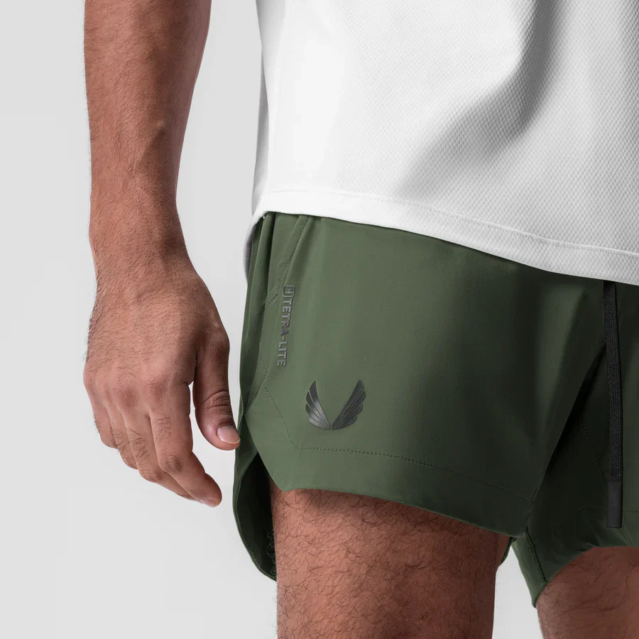 ASRV TETRA-LITE® 5" Lineless Wings Shorts - Olive - Image 5