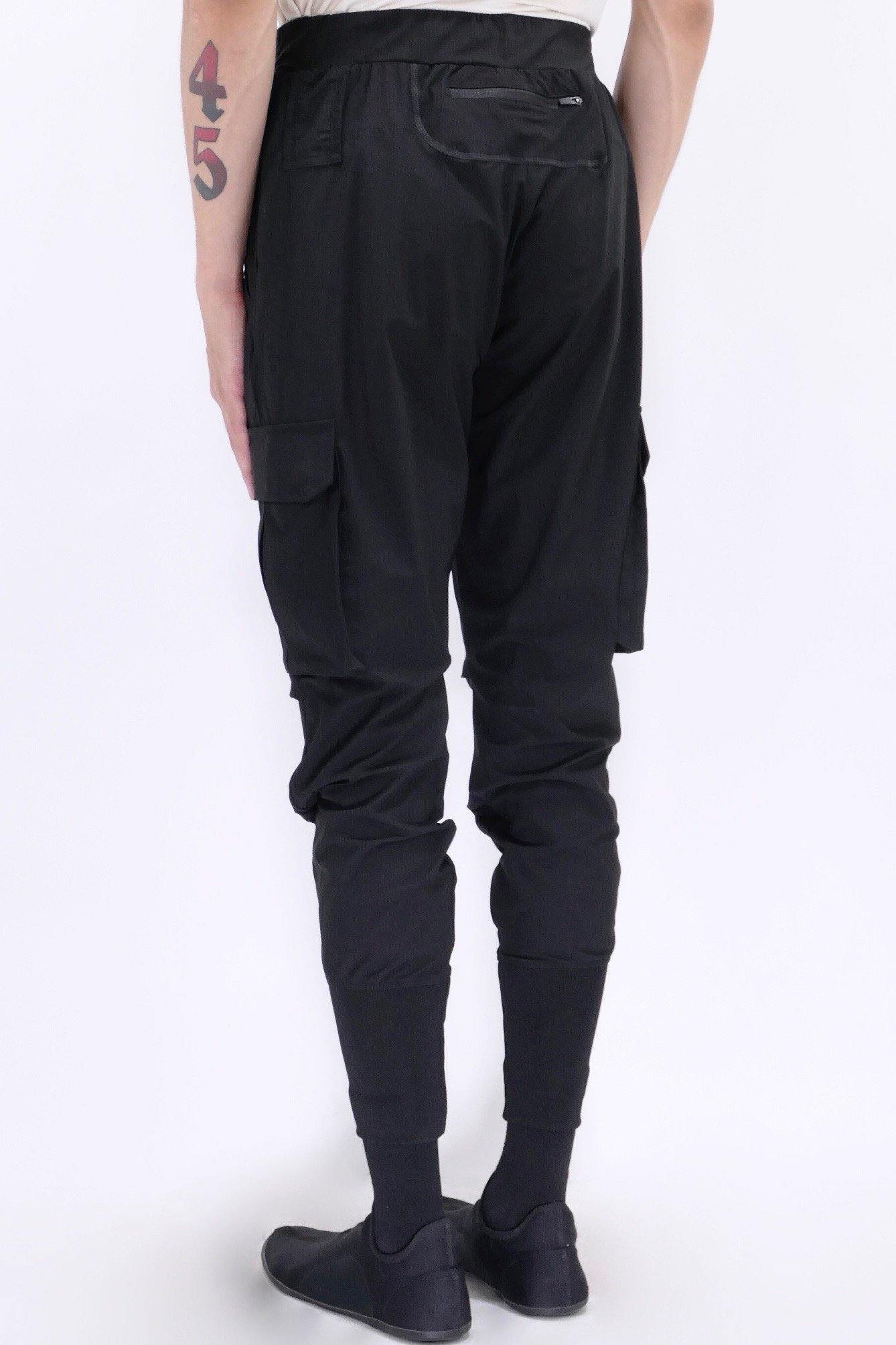 ASRV Tetra-LiteĀ® Cargo High Rib Joggers - Black - Image 4