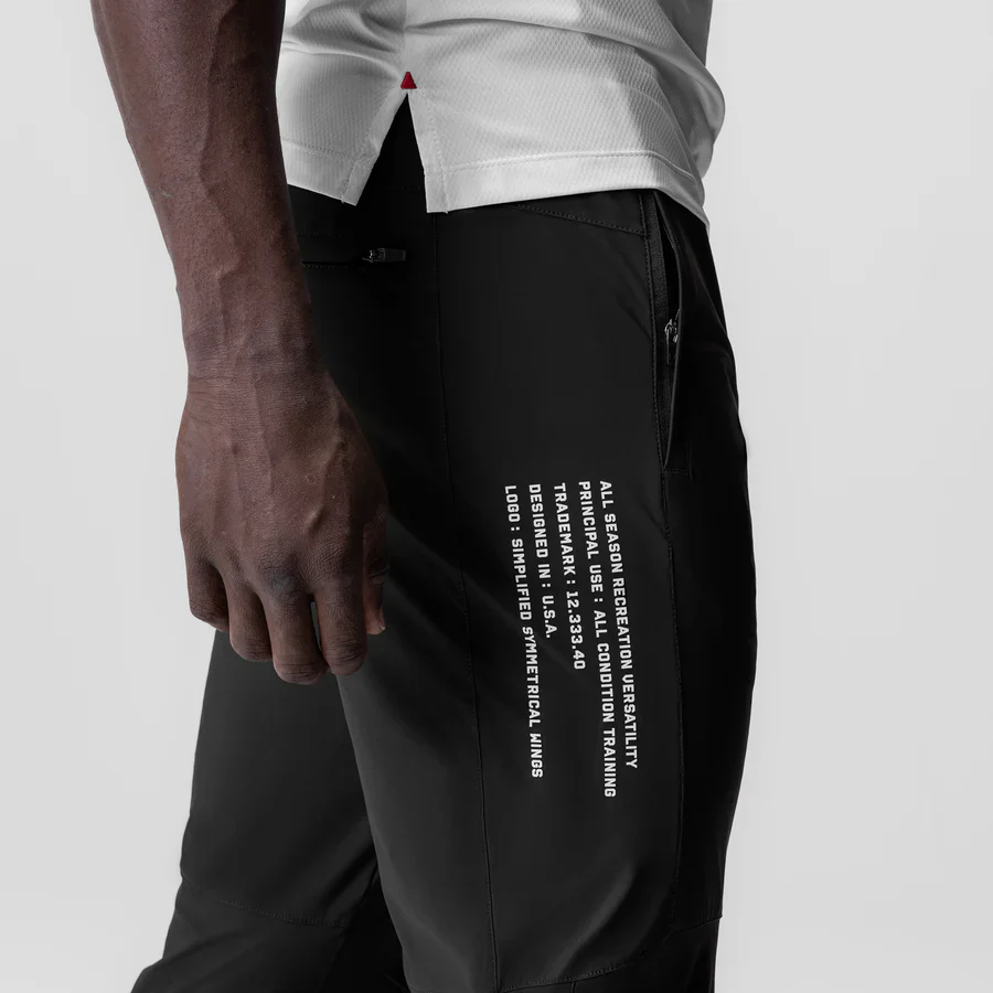 ASRV Tetra-Lite™ Moto Jogger - Black “Multi-Text” - Image 3