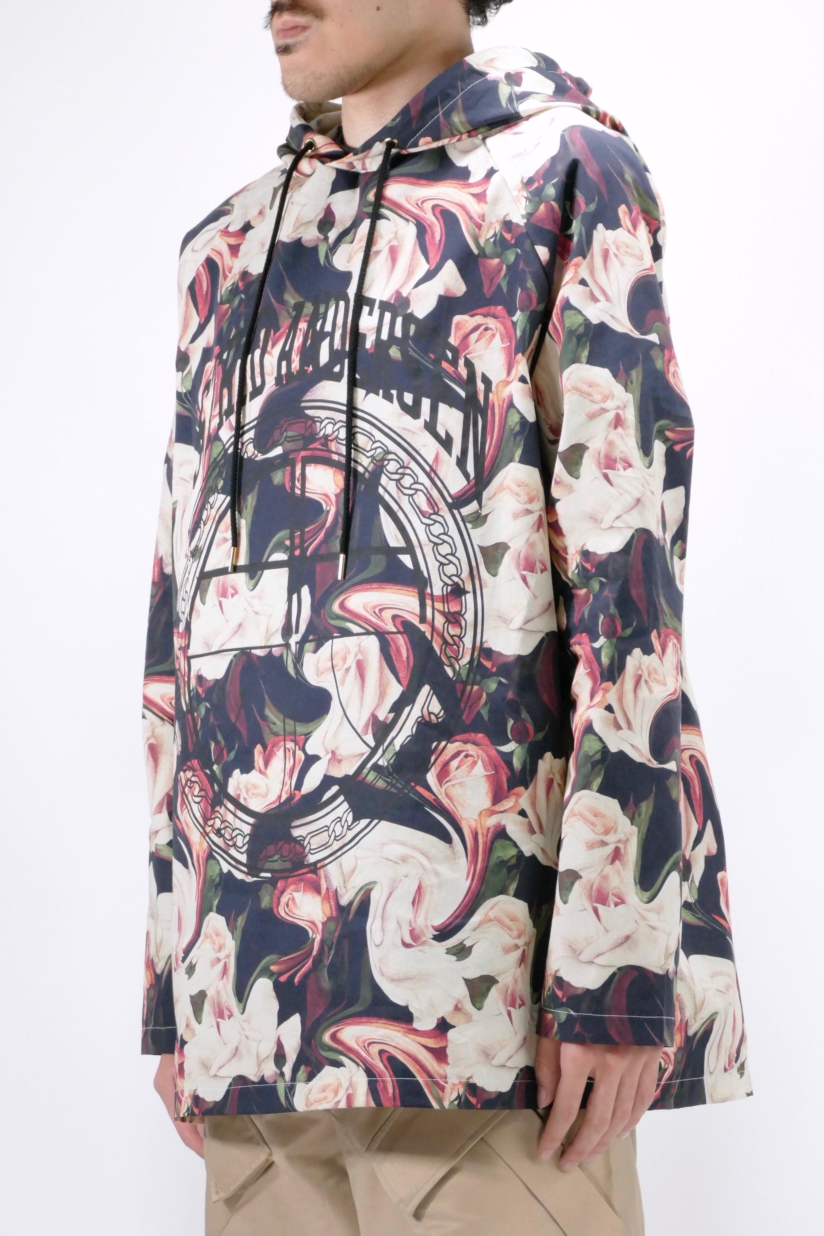 Astrid Andersen Classic Rose Print Hoodie Rose - Image 3
