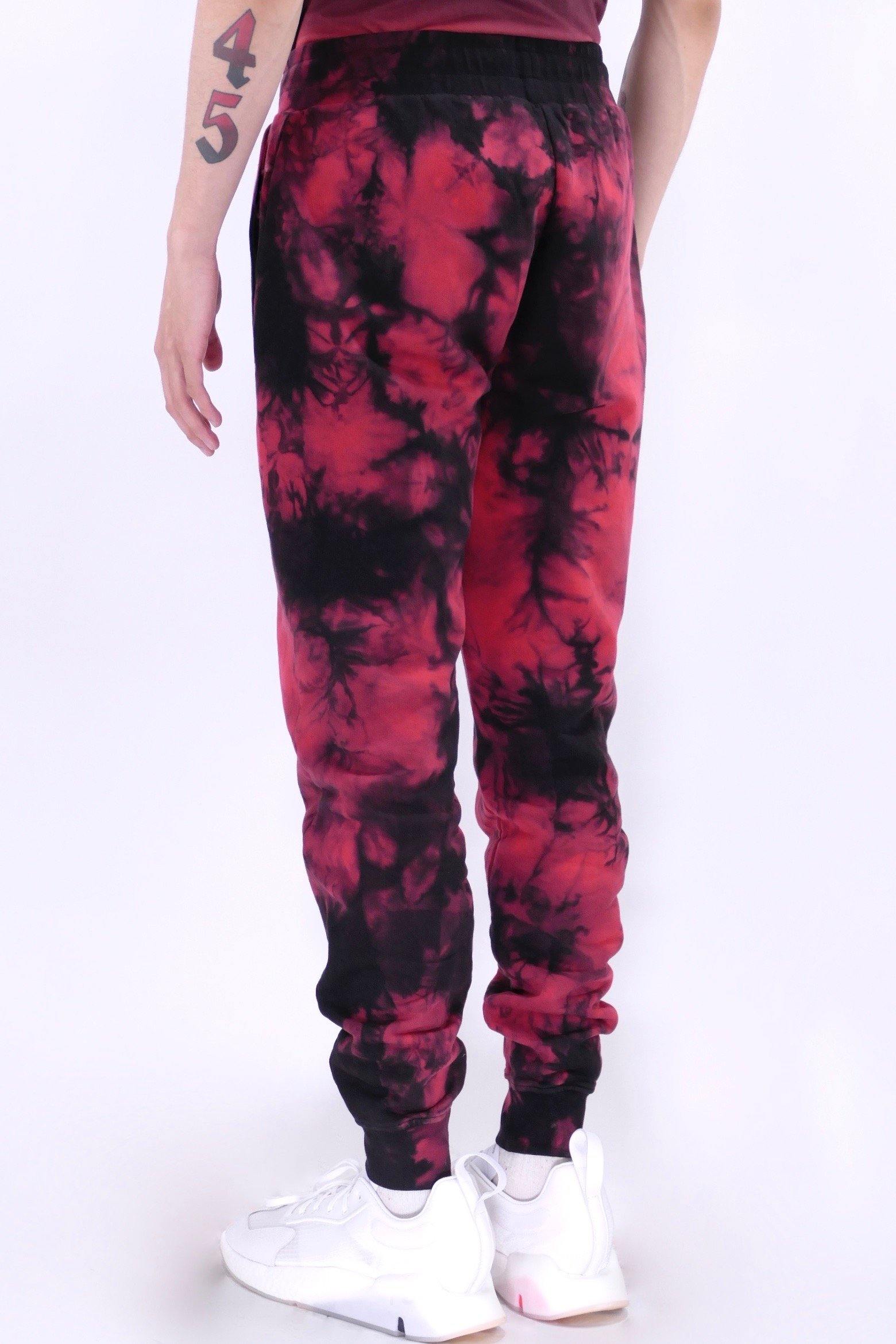 Astrid Andersen Tie Dye Joggers - Red - Image 4