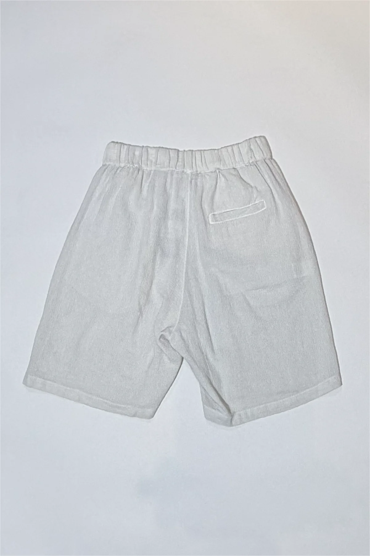 Athoa Bermuda Cotton Shorts - Beige - Image 2