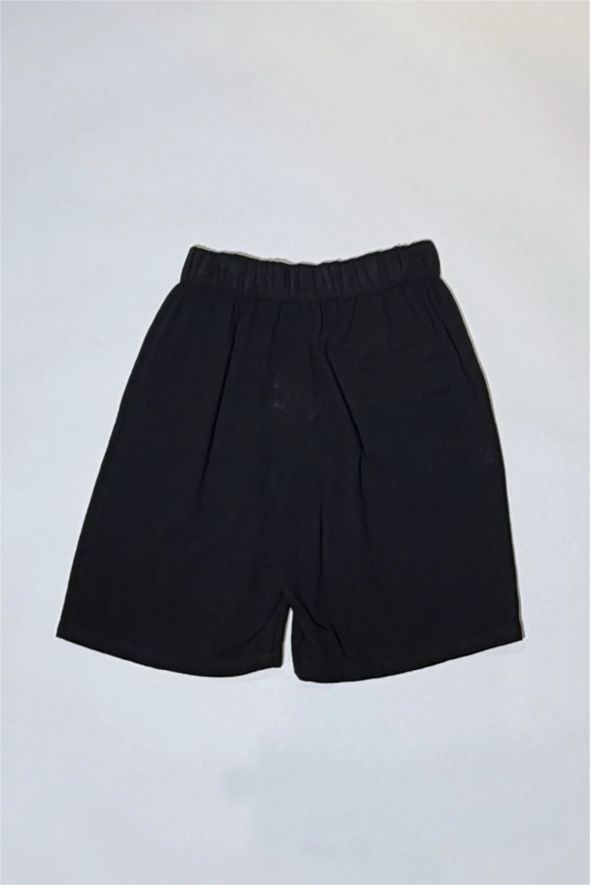 Athoa Bermuda Cotton Shorts - Black - Image 2