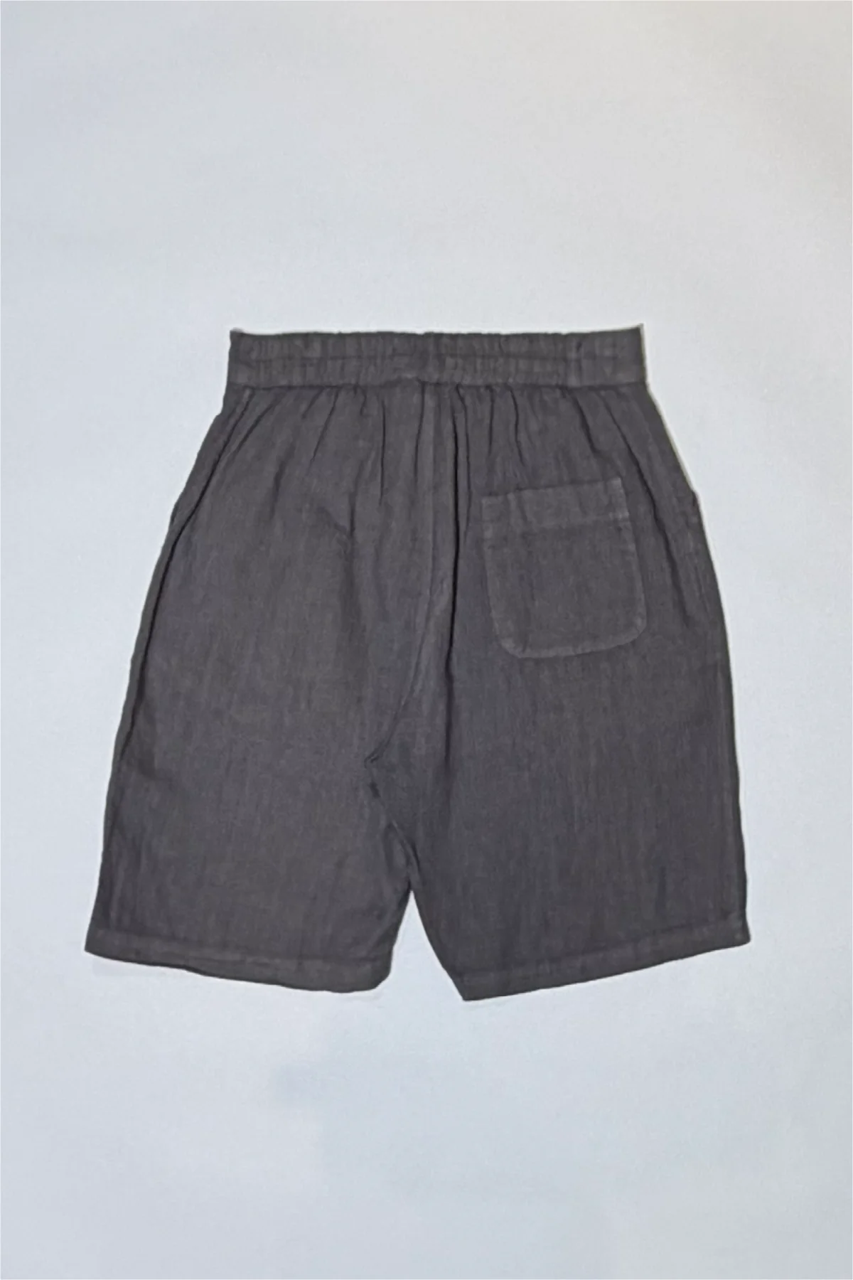 Athoa Bermuda Pleated Shorts - Brown - Image 2