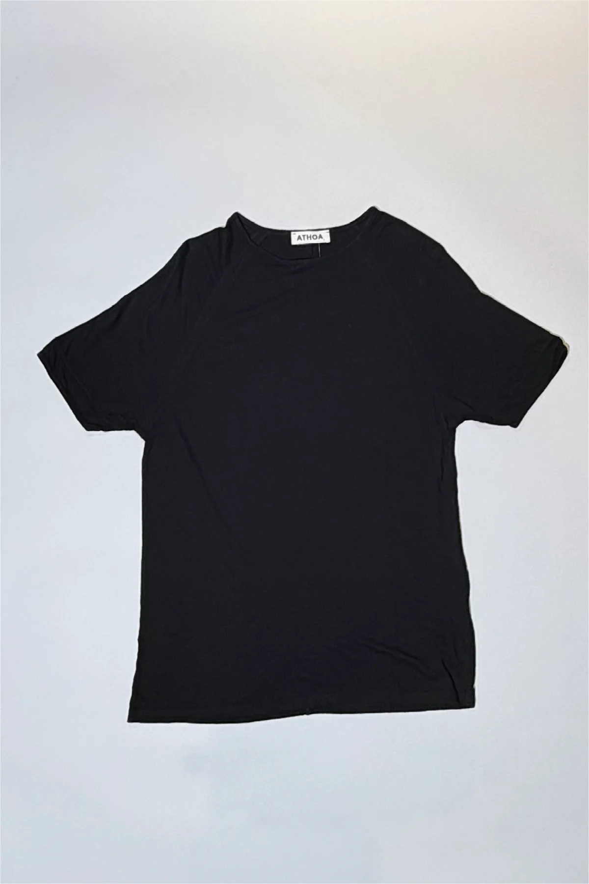 Athoa Raglan Tee - Black
