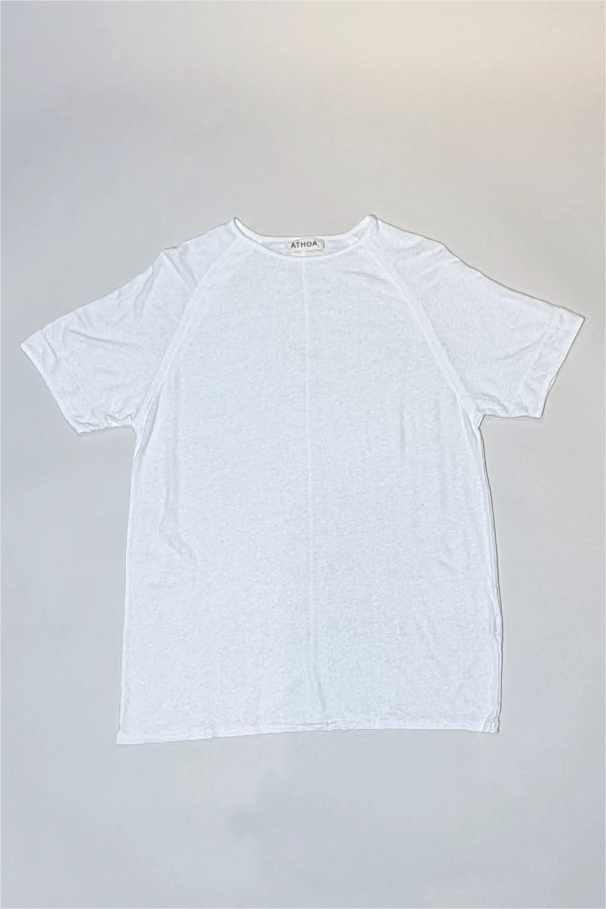 Athoa Raglan Tee - White - Image 2