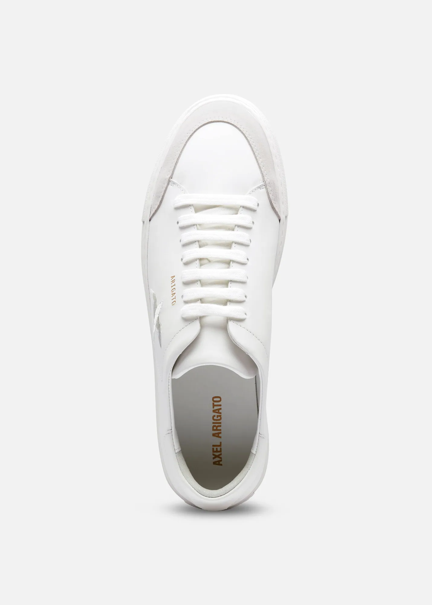 Axel Arigato Clean 90 Bee Bird Sneakers - White/White - Image 3