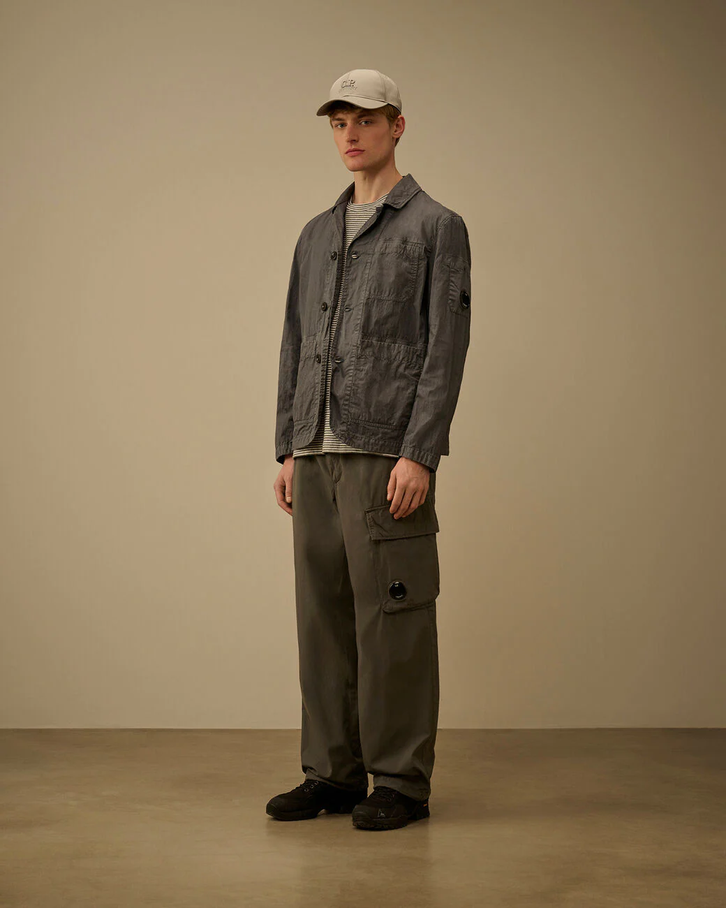 C.P. Company 248A Cargo Rip-Stop Pants - Gunmetal - Image 3