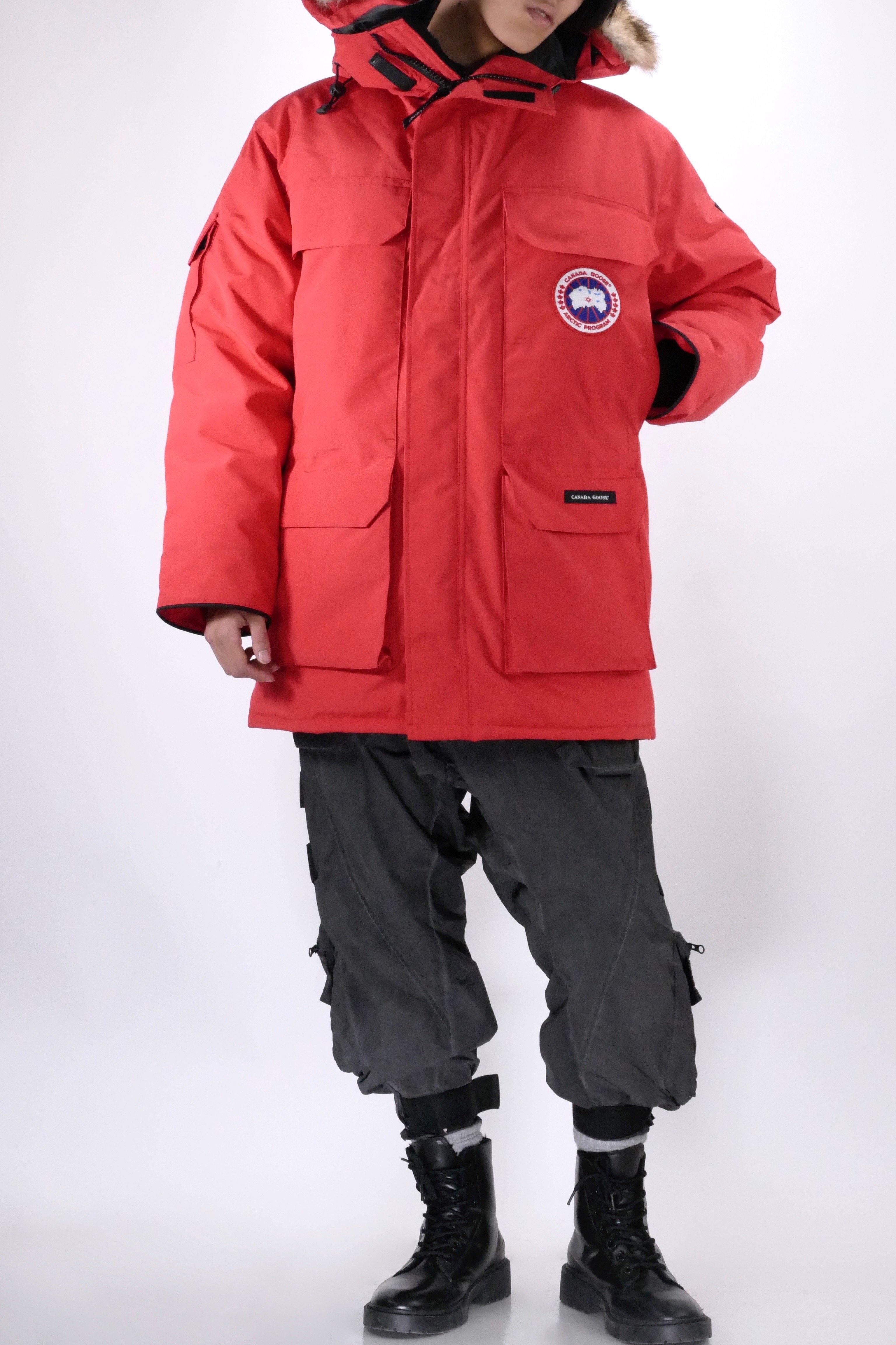 Canada Goose Mens Down *Parka Expedition - Red - Image 2