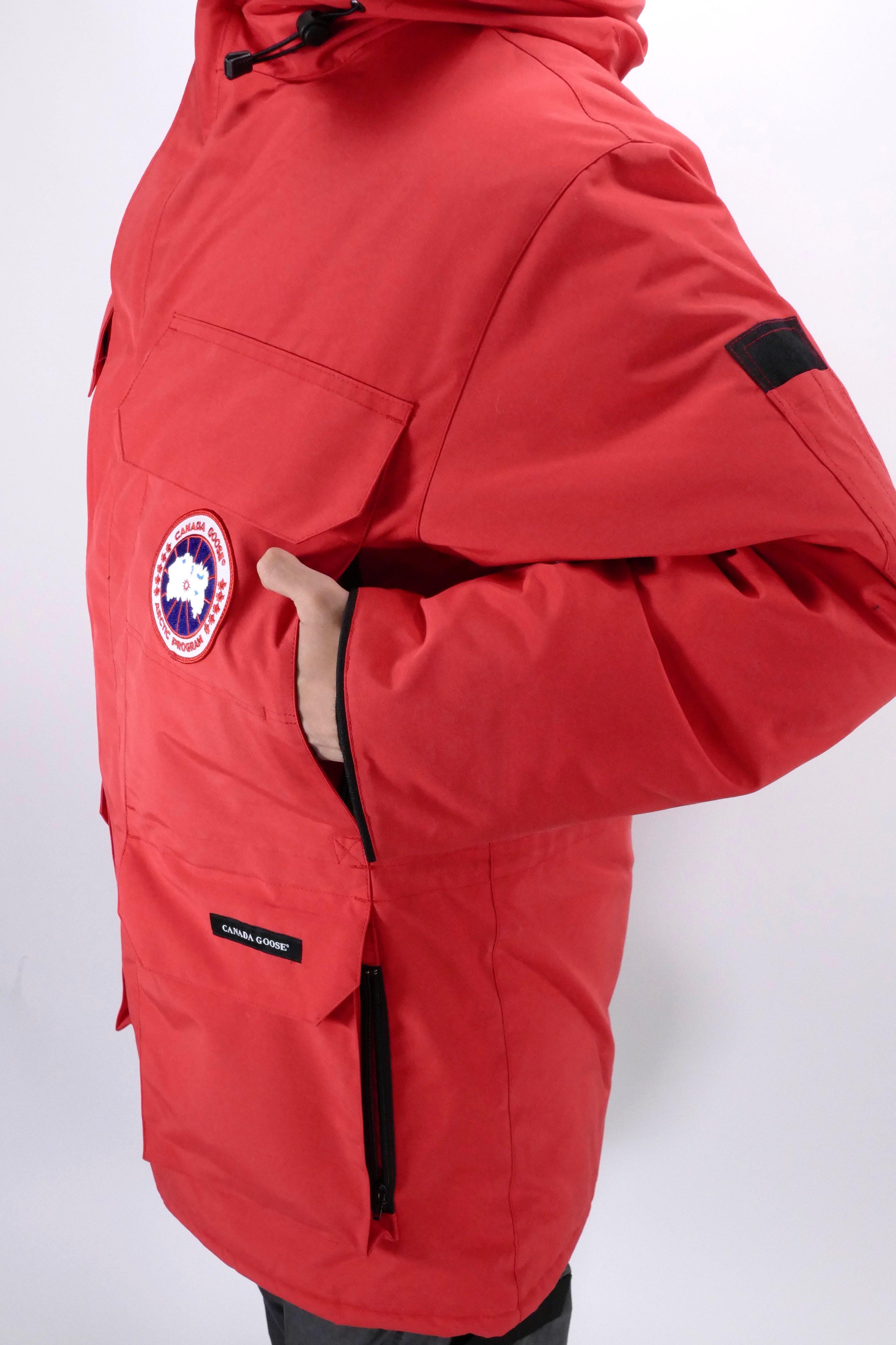 Canada Goose Mens Down *Parka Expedition - Red - Image 5