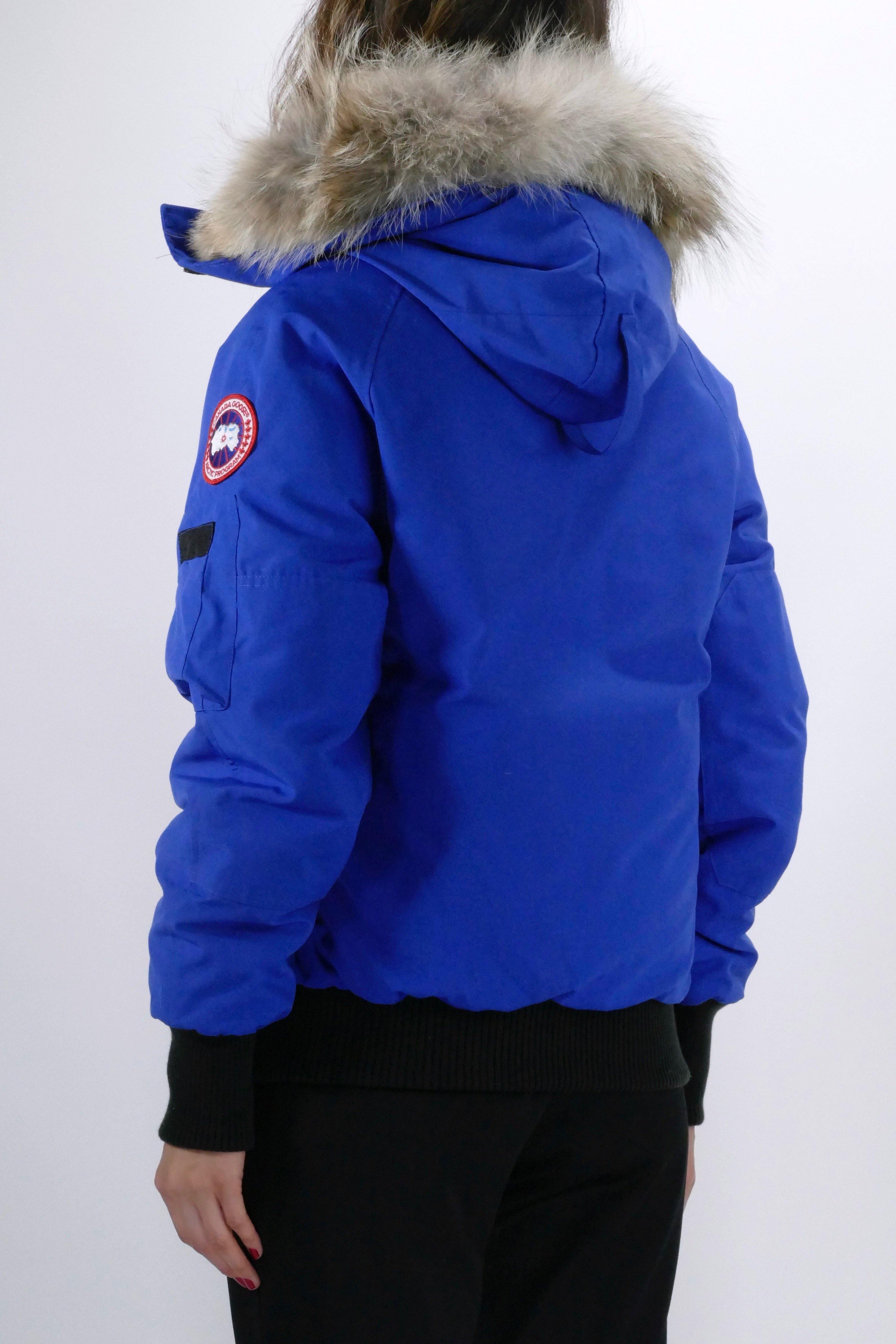 Canada Goose Womens Down Bomber Chilliwack PBI - Royal Blue - Image 3