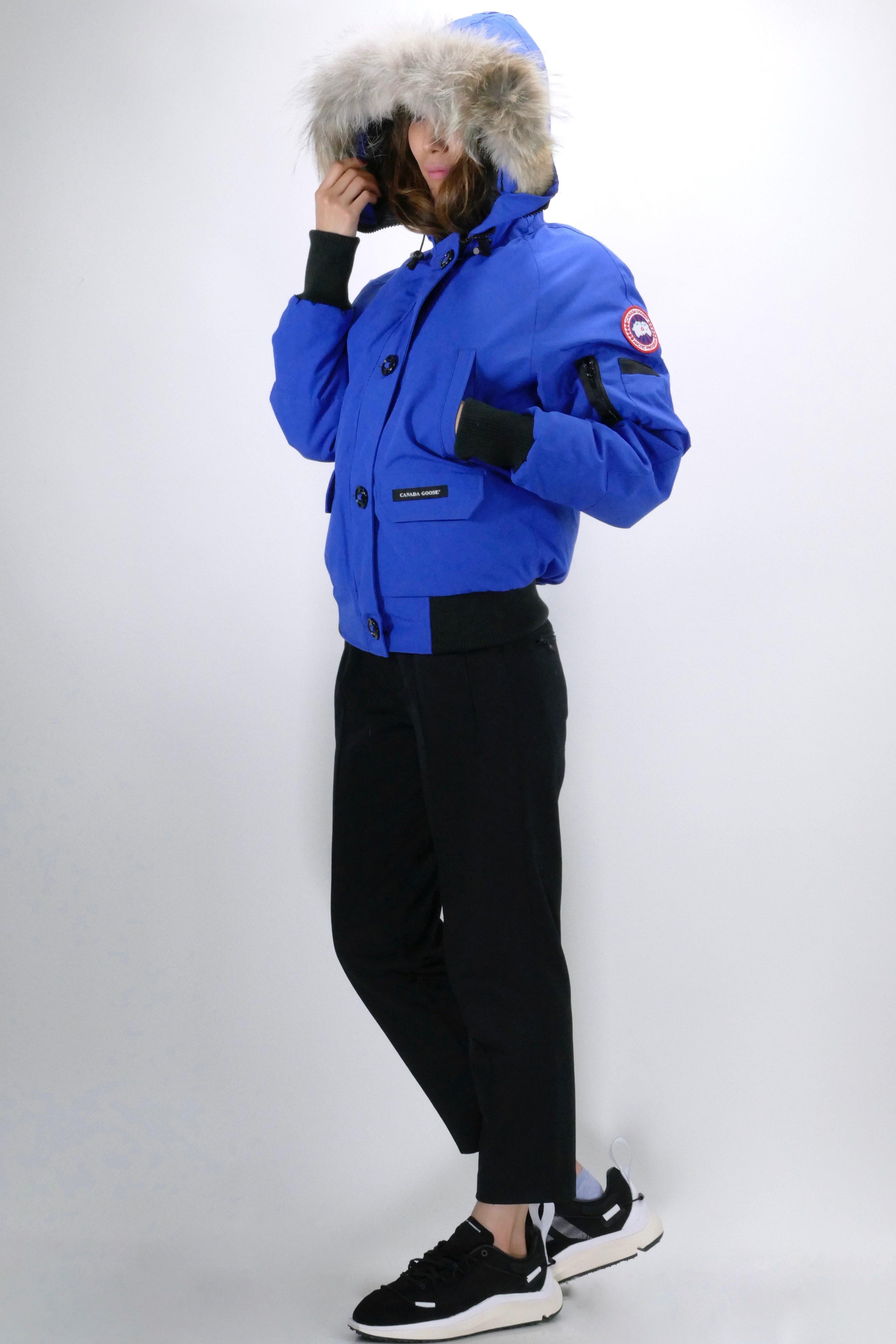 Canada Goose Womens Down Bomber Chilliwack PBI - Royal Blue - Image 4