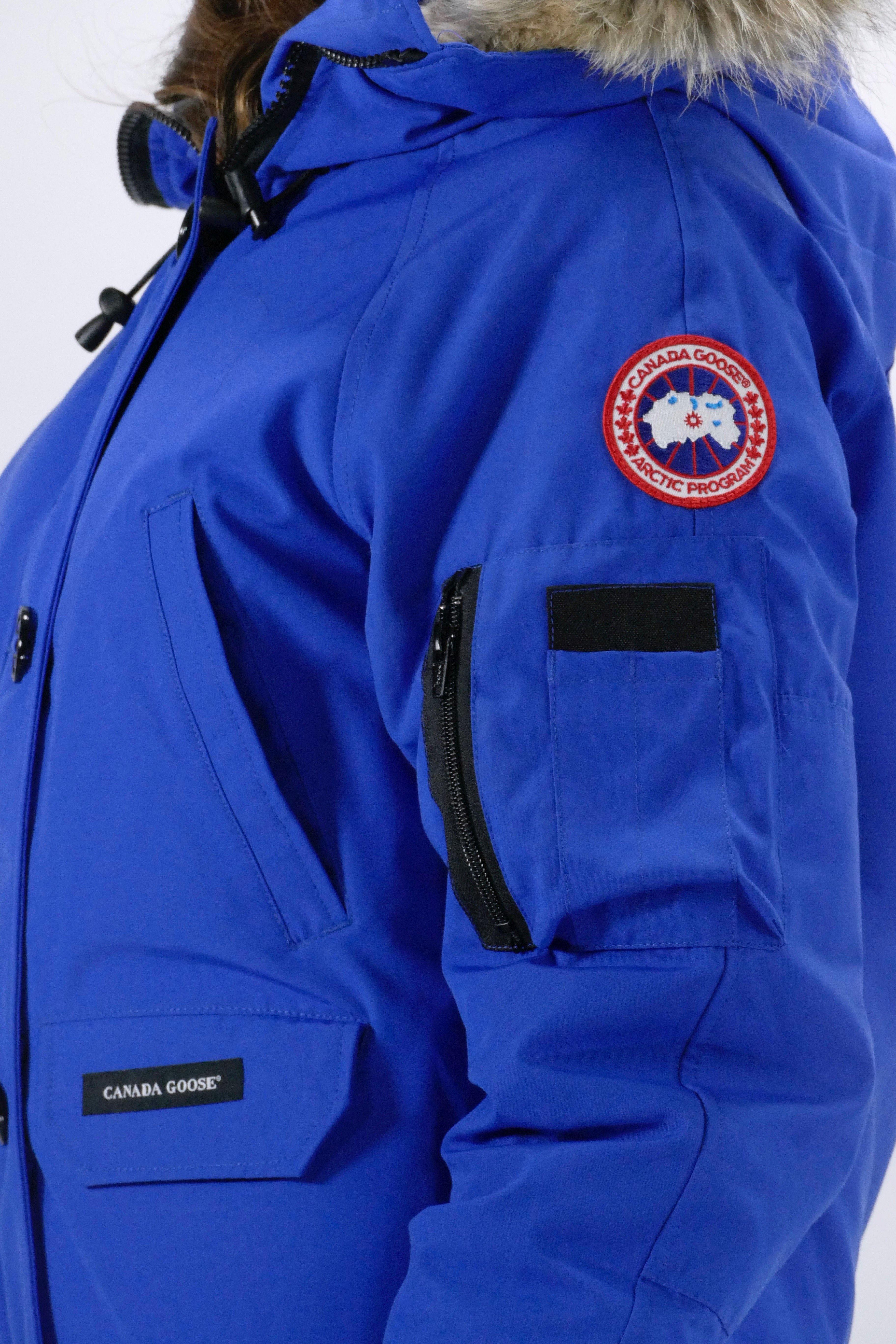 Canada Goose Womens Down Bomber Chilliwack PBI - Royal Blue - Image 5