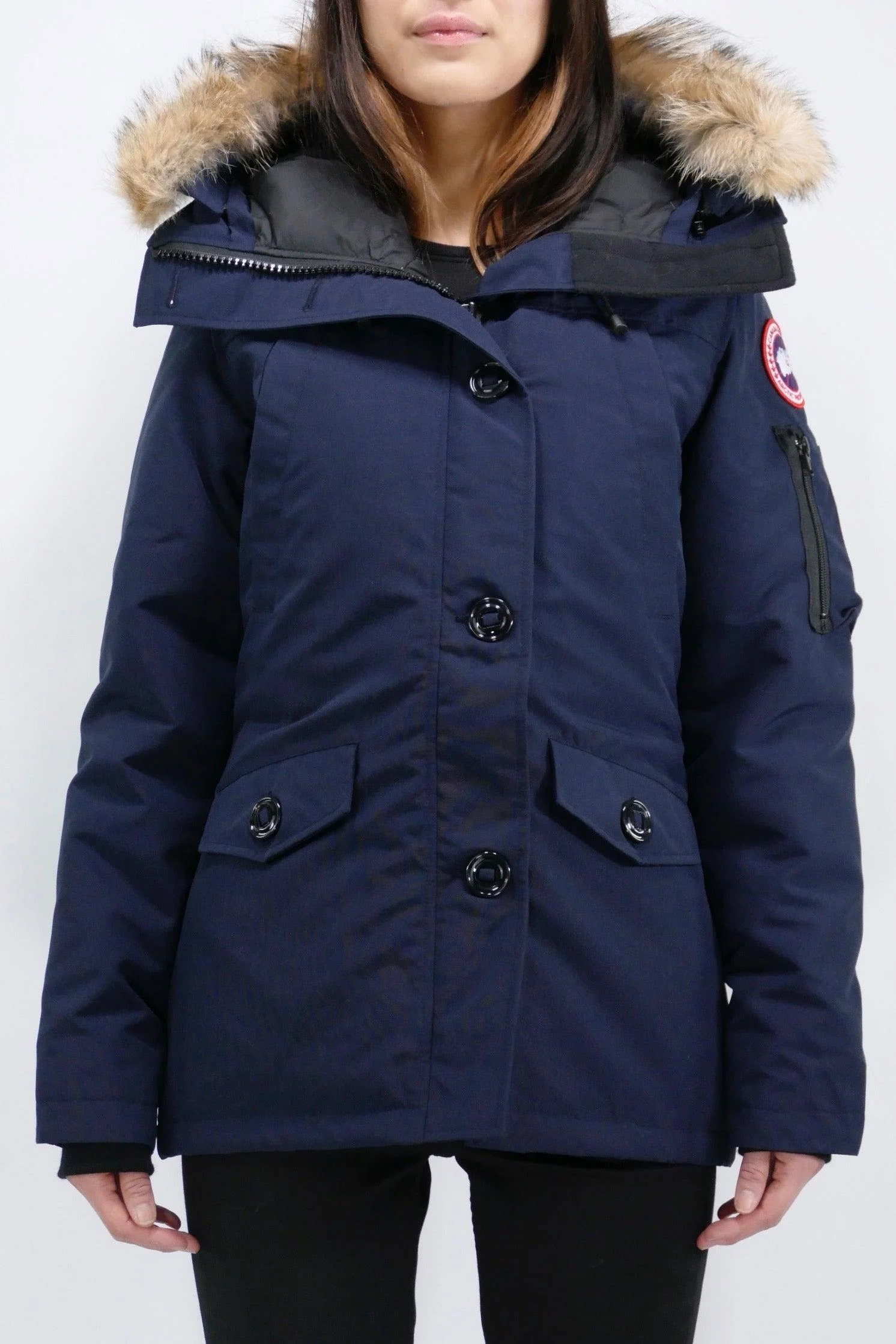 Canada Goose Womens Down *Parka Montebello - Atlantic Navy
