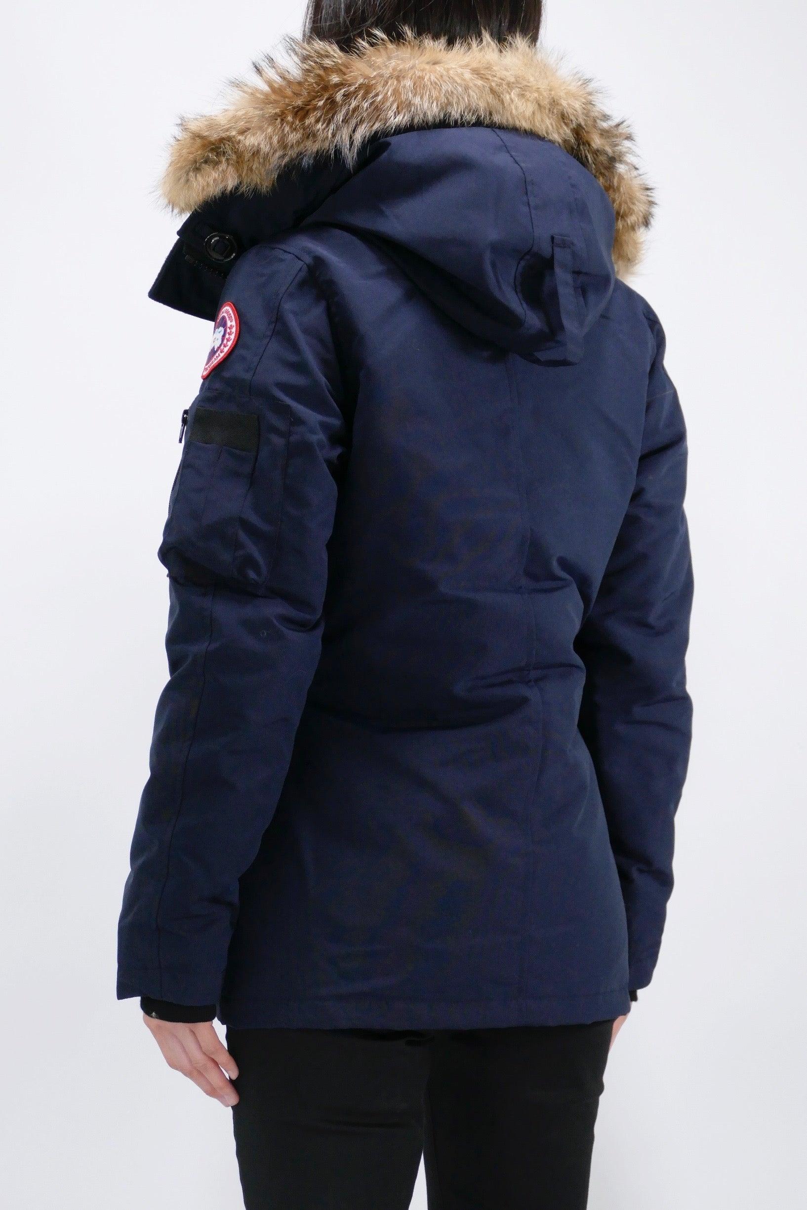 Canada Goose Womens Down *Parka Montebello - Atlantic Navy - Image 4