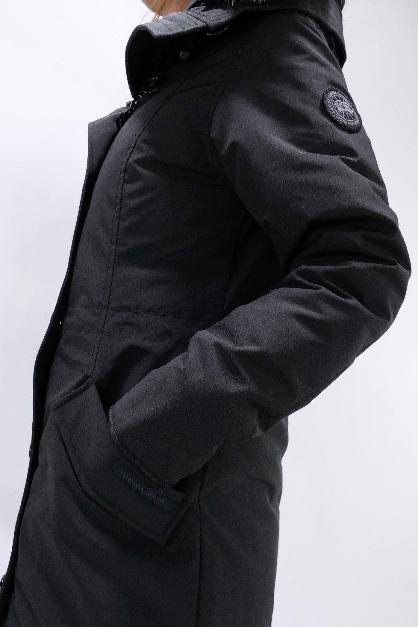 Canada Goose Womens Down *Parka Rossclair Black Label - Black - Image 6