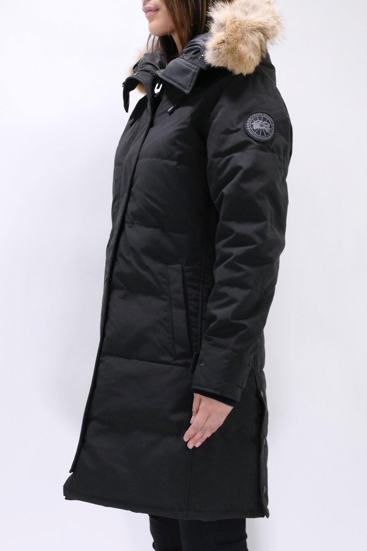 Canada Goose Womens Down *Parka Shelburne Black Label - Black - Image 2