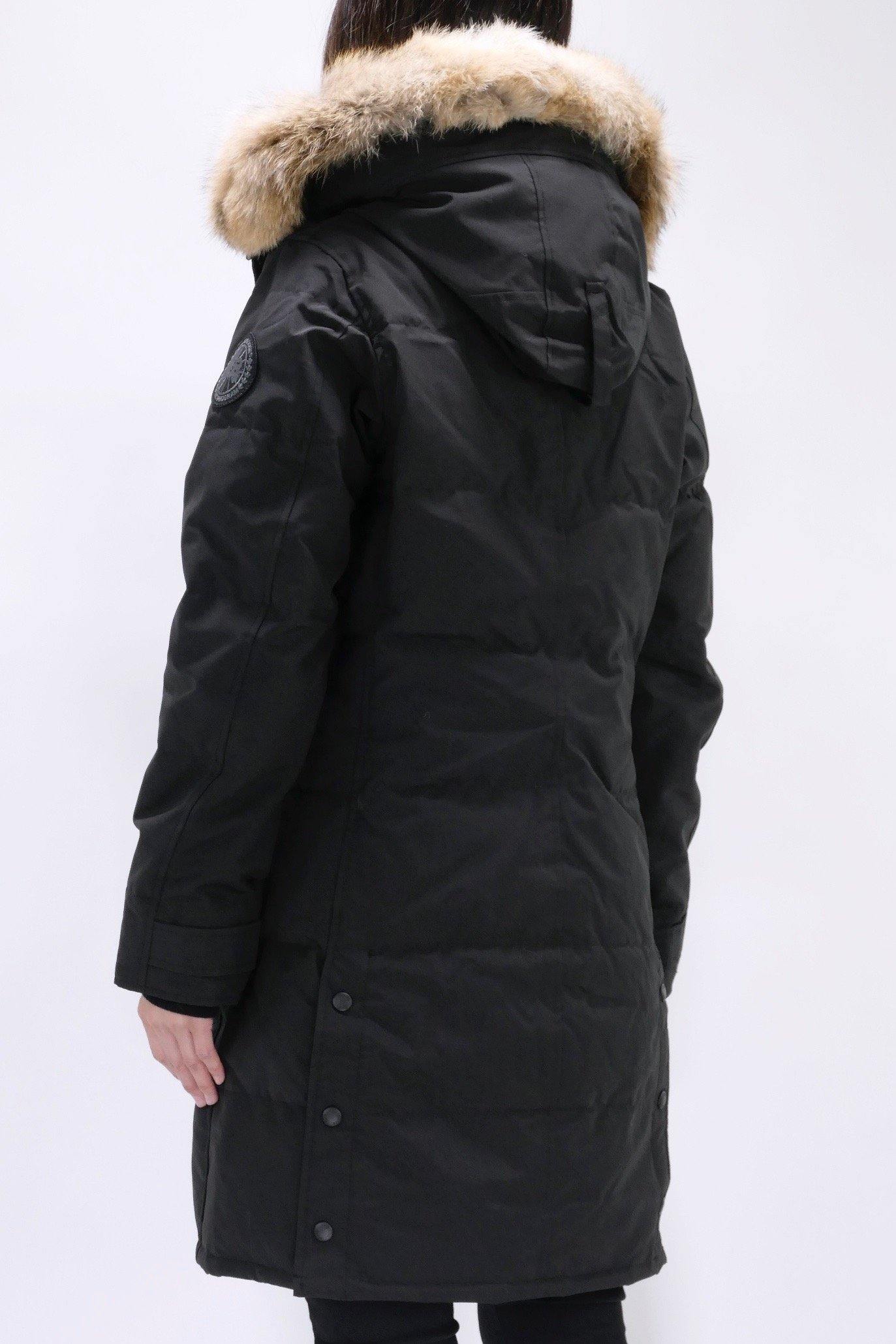 Canada Goose Womens Down *Parka Shelburne Black Label - Black - Image 3