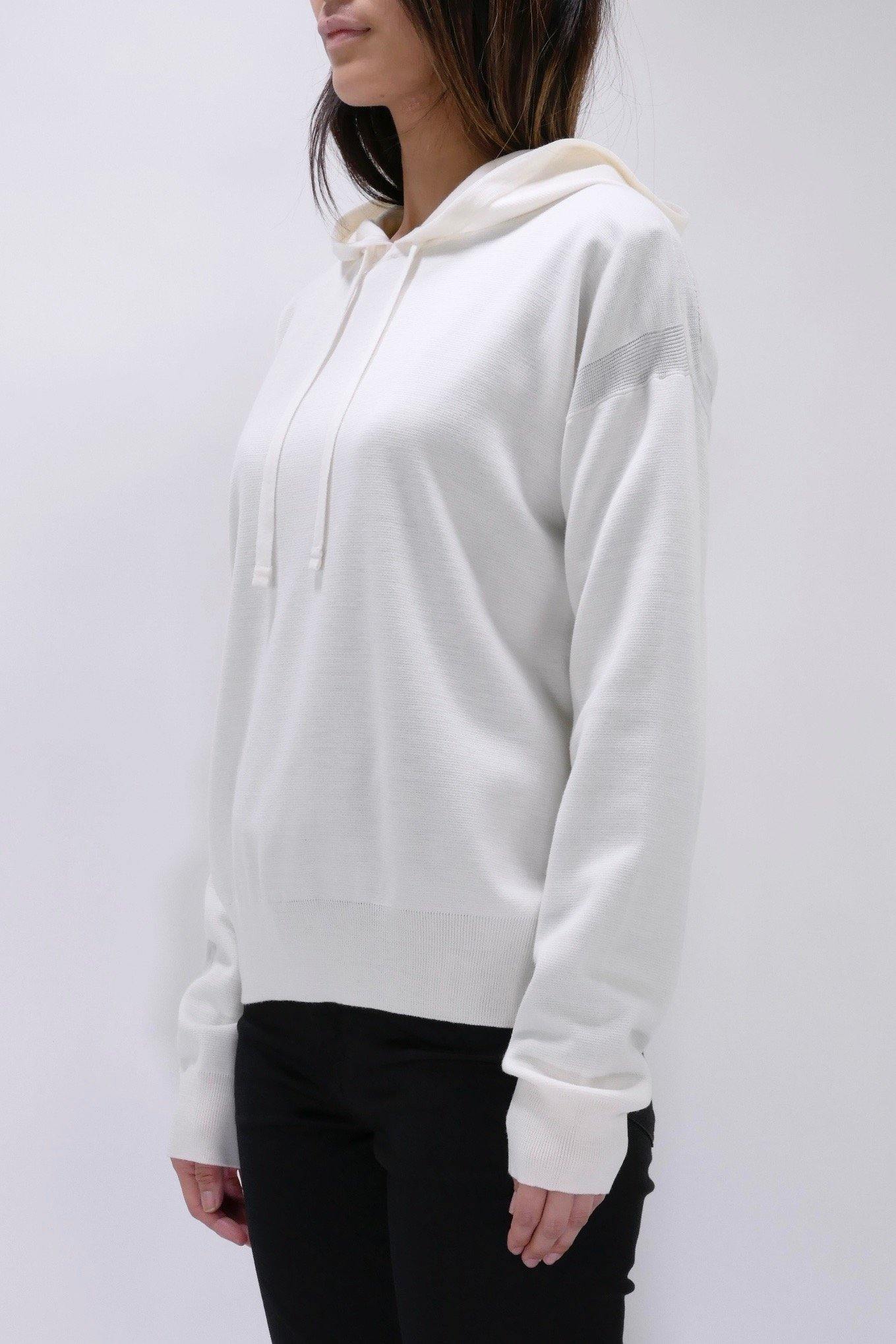 Canada Goose Womens Knit Hoody Belleville - Cotton Grass - Image 3