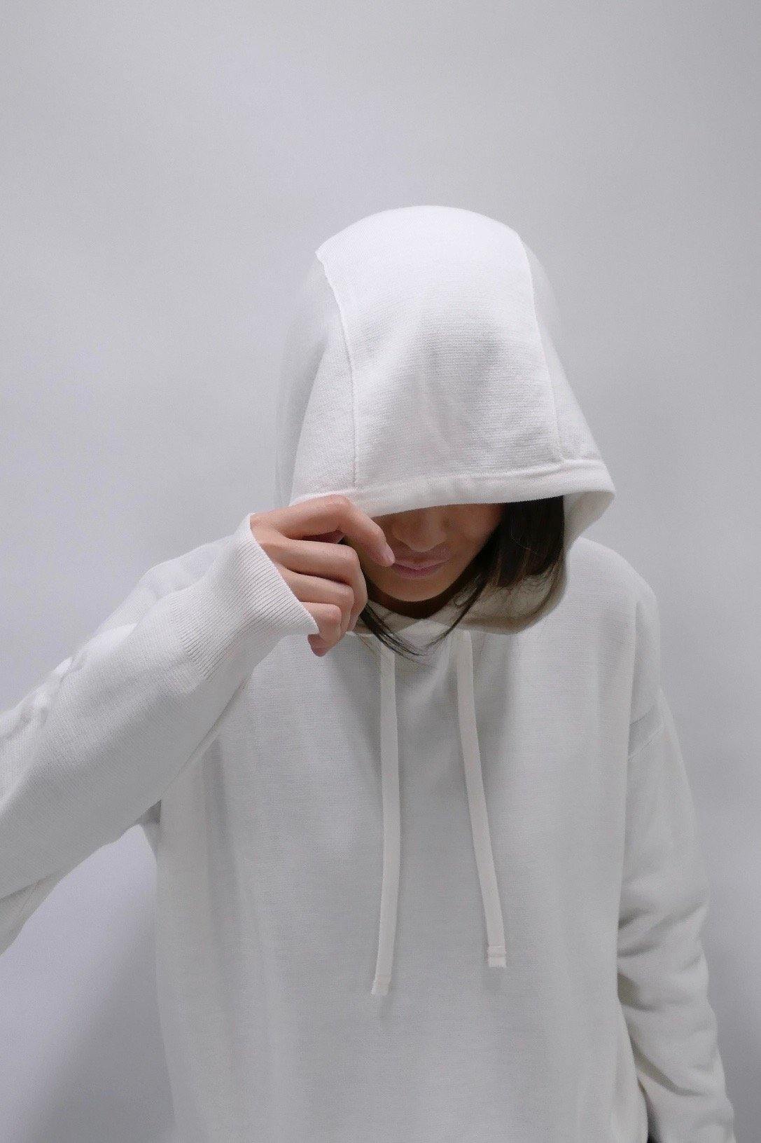 Canada Goose Womens Knit Hoody Belleville - Cotton Grass - Image 5
