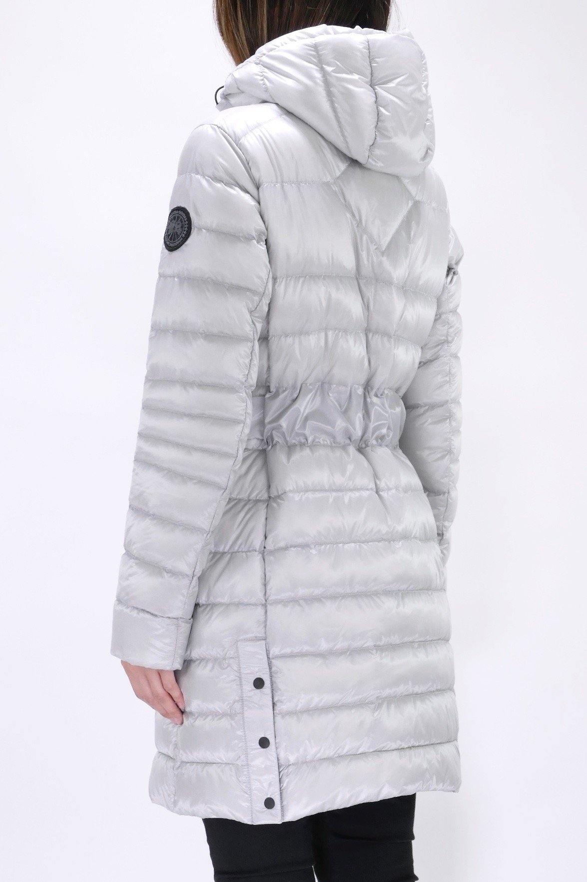 Canada Goose Womens Lite Jacket Cypress Hooded Black Label - Silverbirch - Image 4