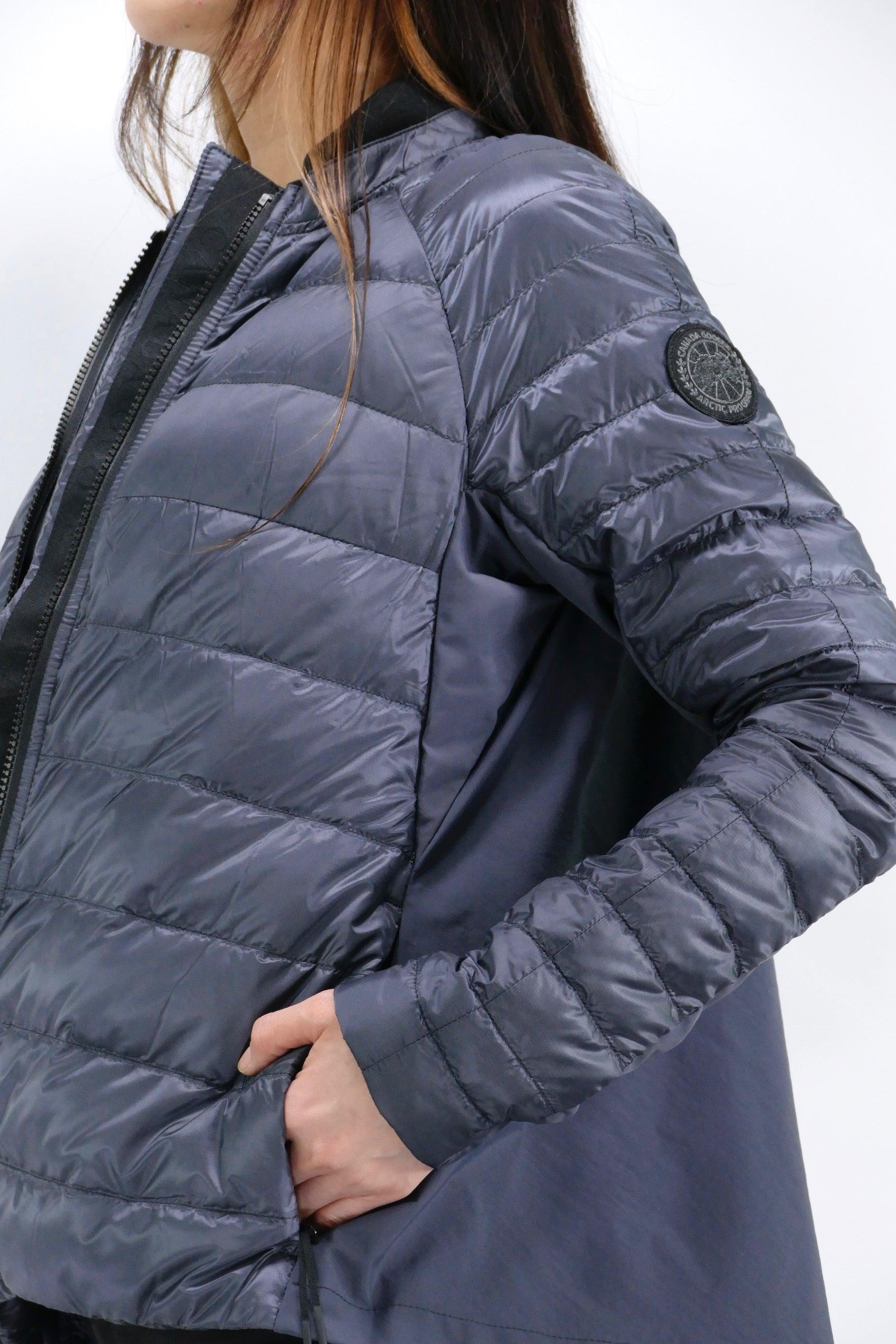 Canada Goose Womens Lite Jacket Roncy Black Label - Titanium - Image 5