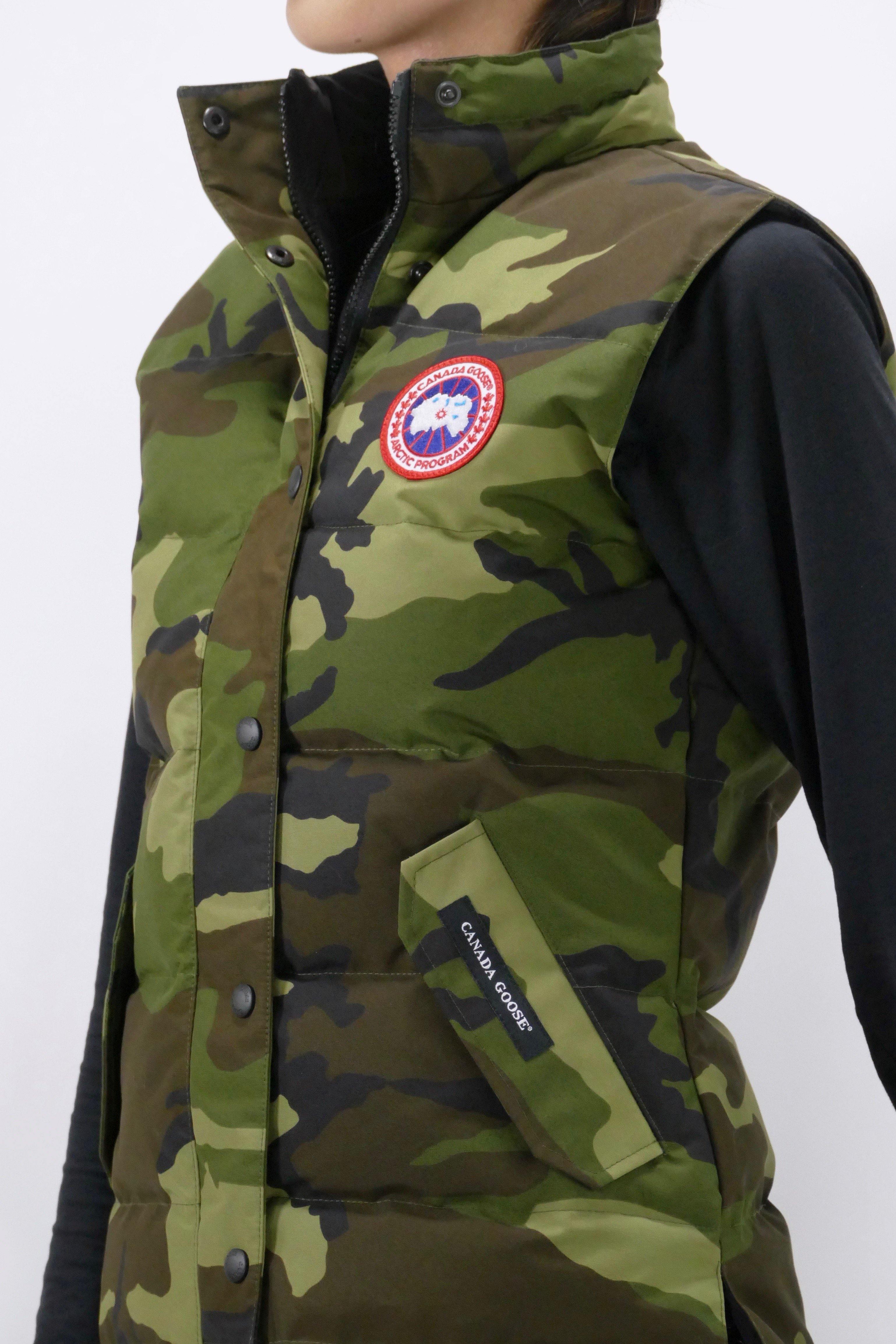 Canada Goose Womens Lite Vest Freestyle Heritage - Classic Camo - Image 4