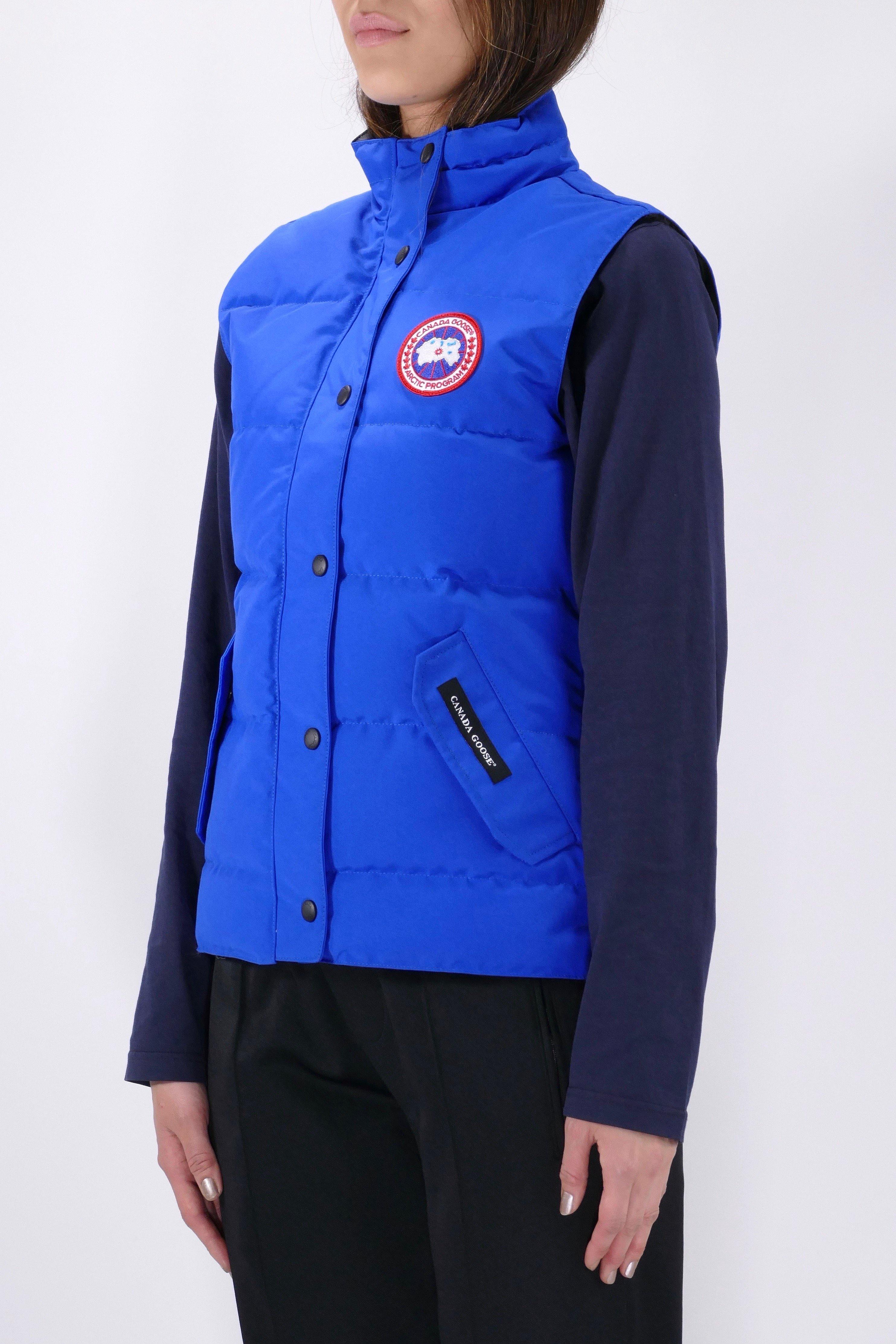 Canada Goose Womens Lite Vest Freestyle Heritage - Royal Blue - Image 3