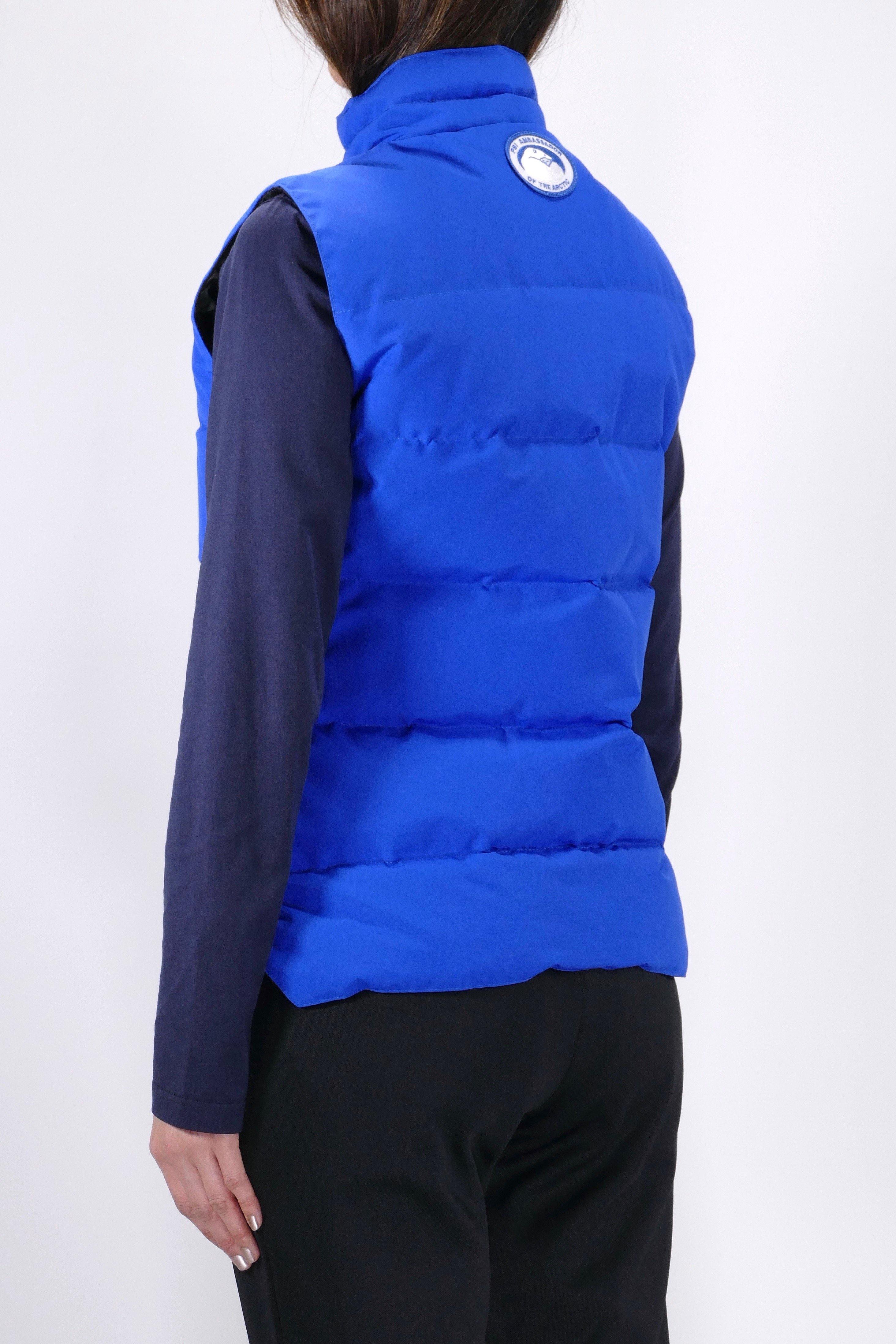 Canada Goose Womens Lite Vest Freestyle Heritage - Royal Blue - Image 4