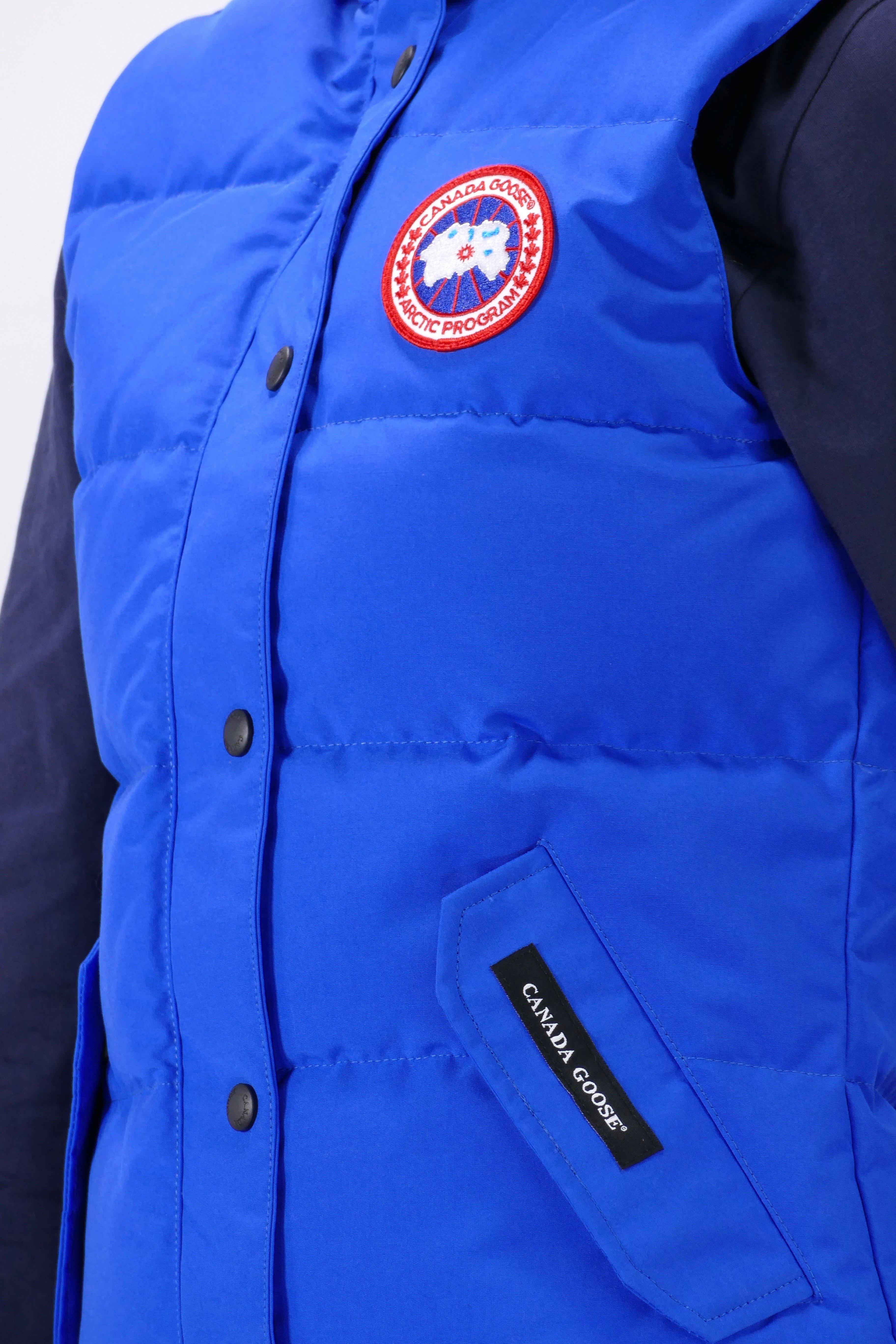 Canada Goose Womens Lite Vest Freestyle Heritage - Royal Blue - Image 6