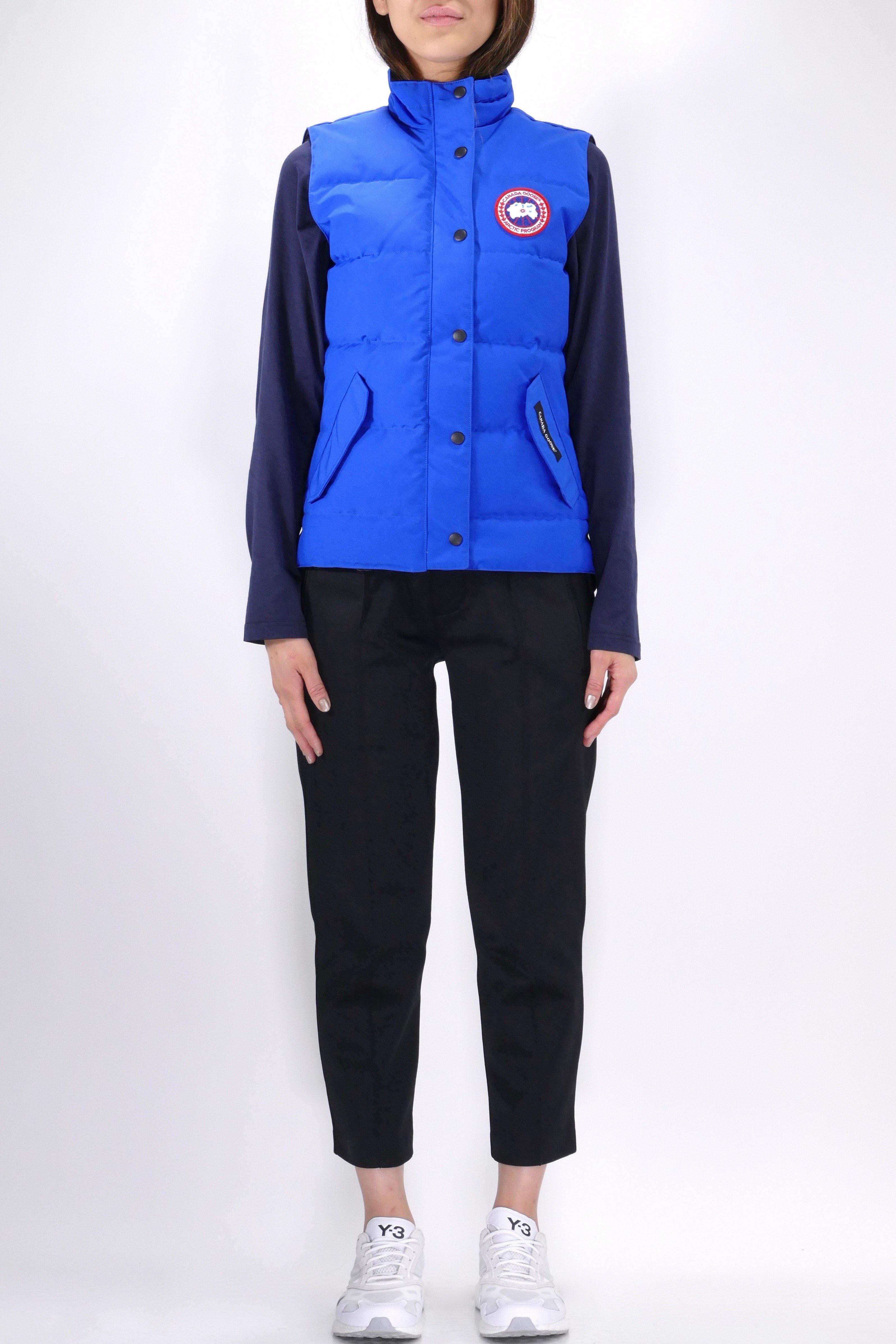 Canada Goose Womens Lite Vest Freestyle Heritage - Royal Blue - Image 7