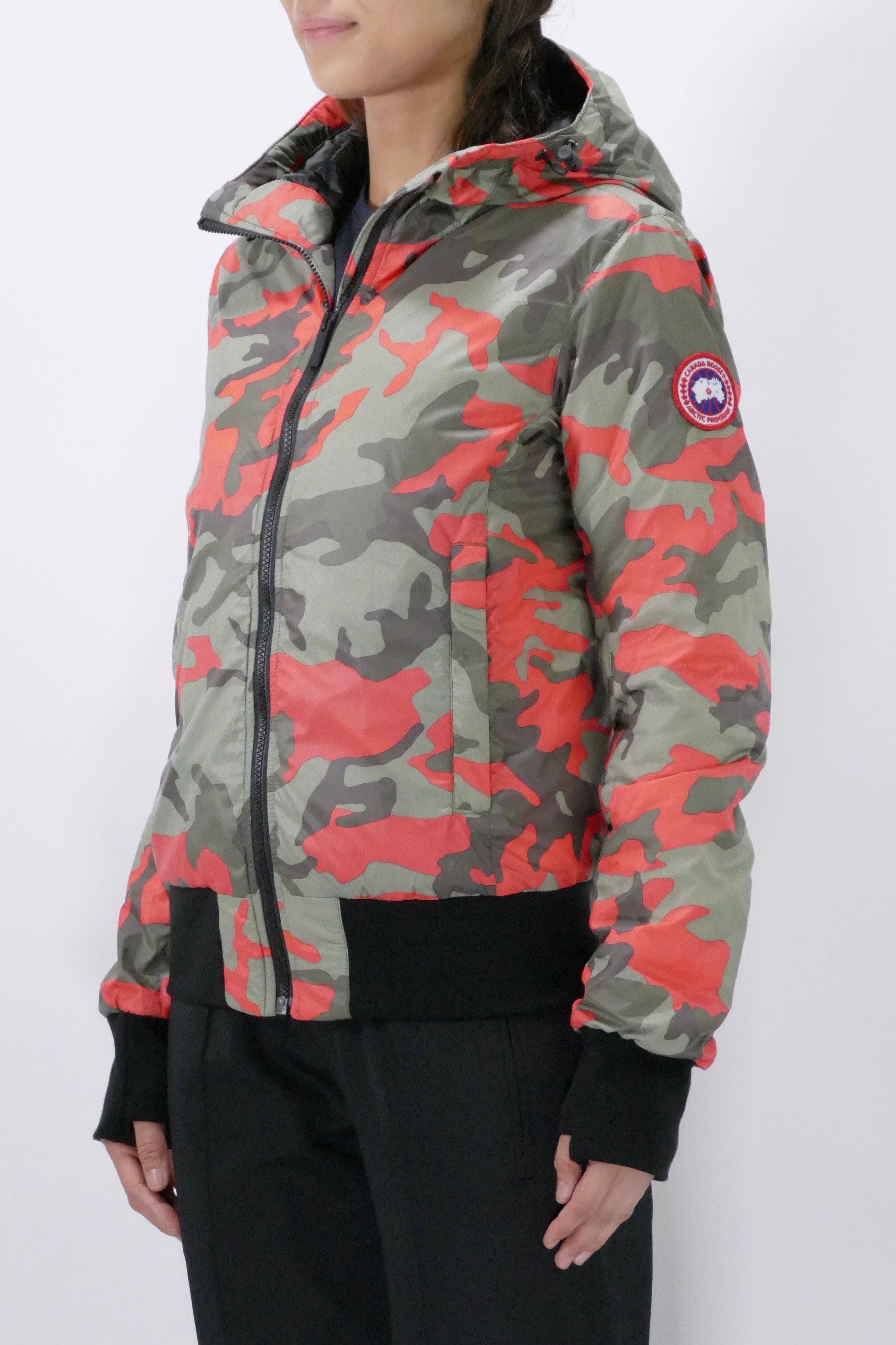 Canada Goose Womens Lite Jacket Hybridge Hoody Dore - Fire Bud Camo - Image 3