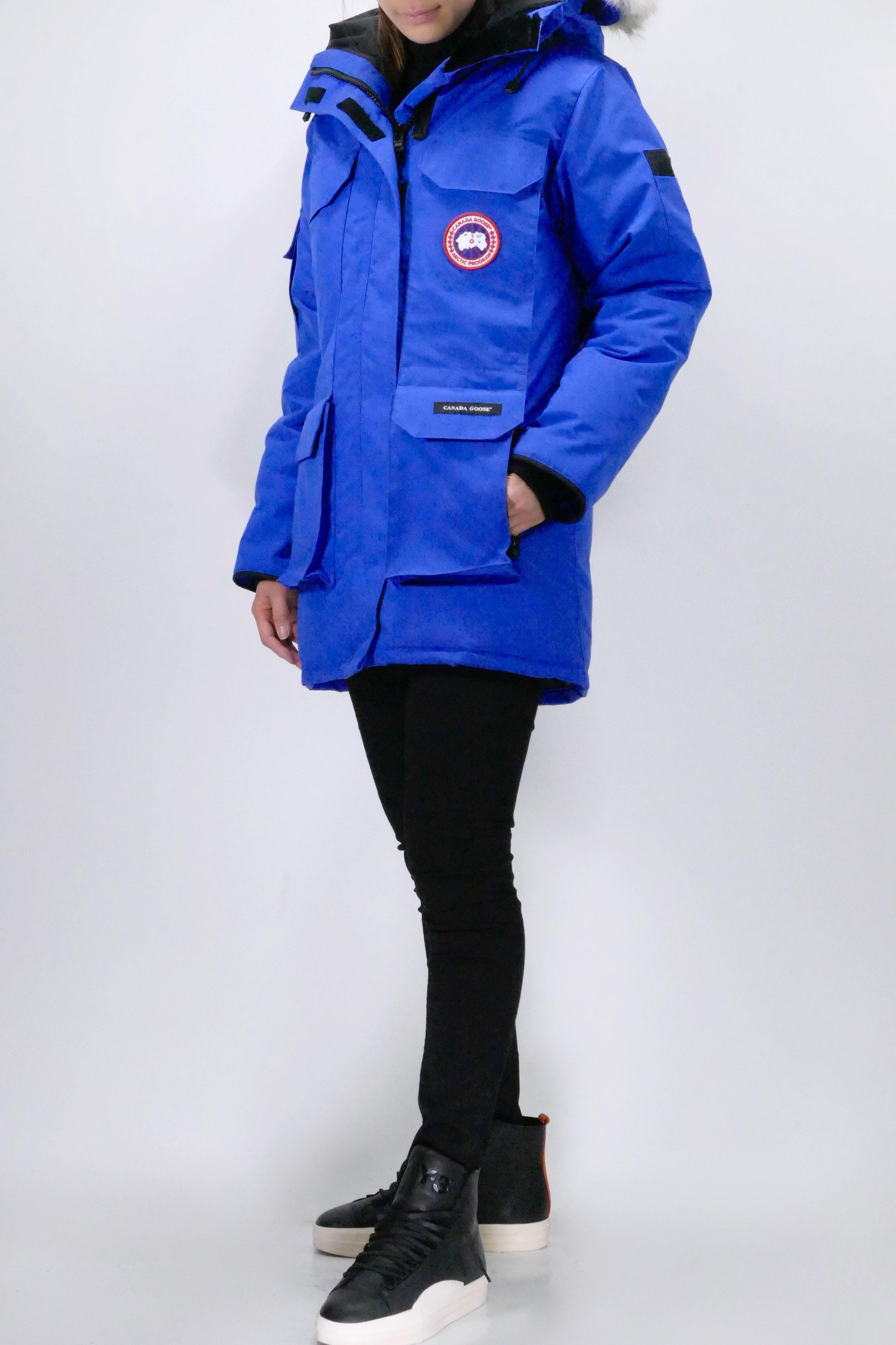 Canada Goose Womens Down *Parka Expedition PBI - Royal Blue - Image 5