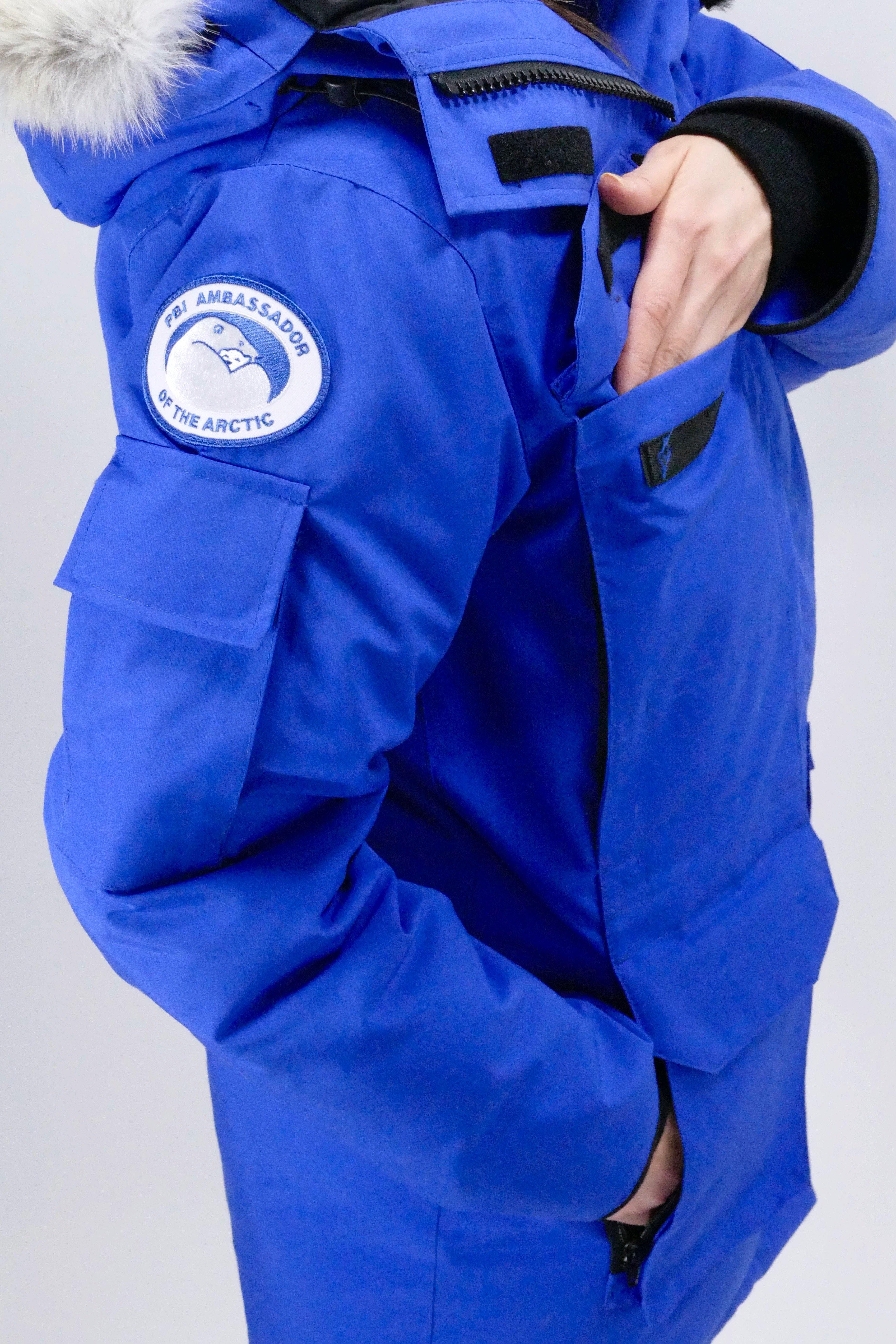 Canada Goose Womens Down *Parka Expedition PBI - Royal Blue - Image 7