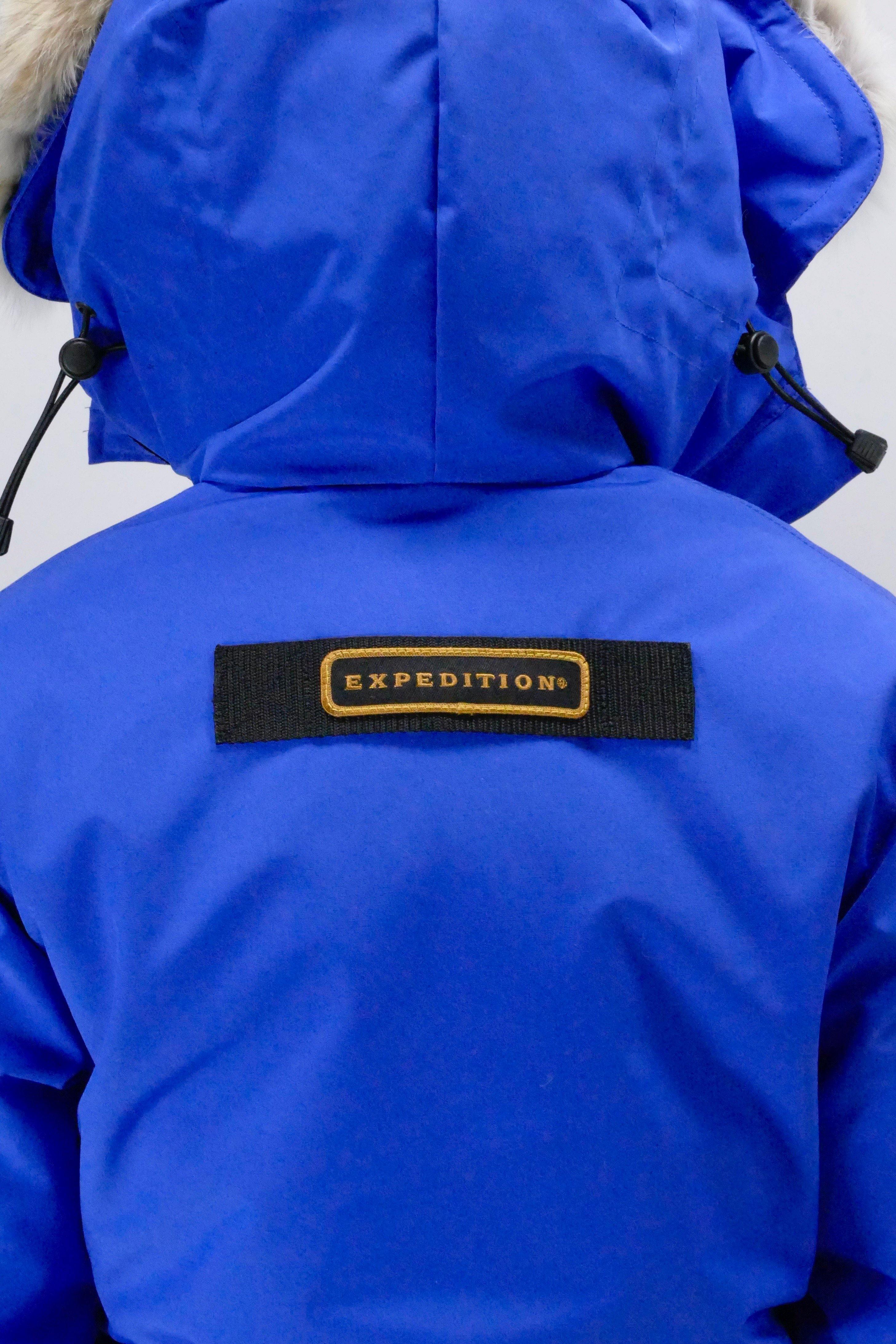 Canada Goose Womens Down *Parka Expedition PBI - Royal Blue - Image 9
